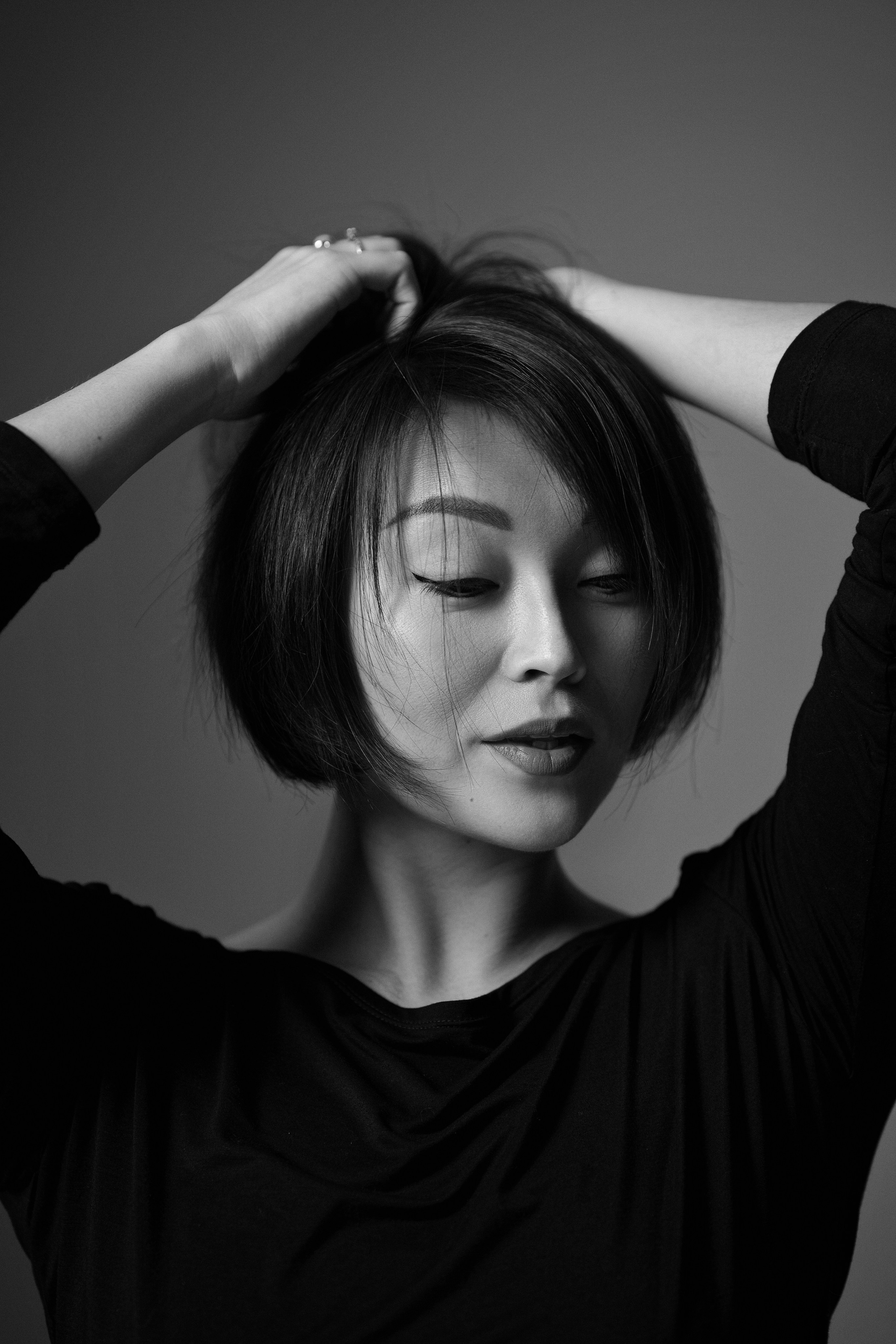 Женская фотосессия с эмоциональными кадрами