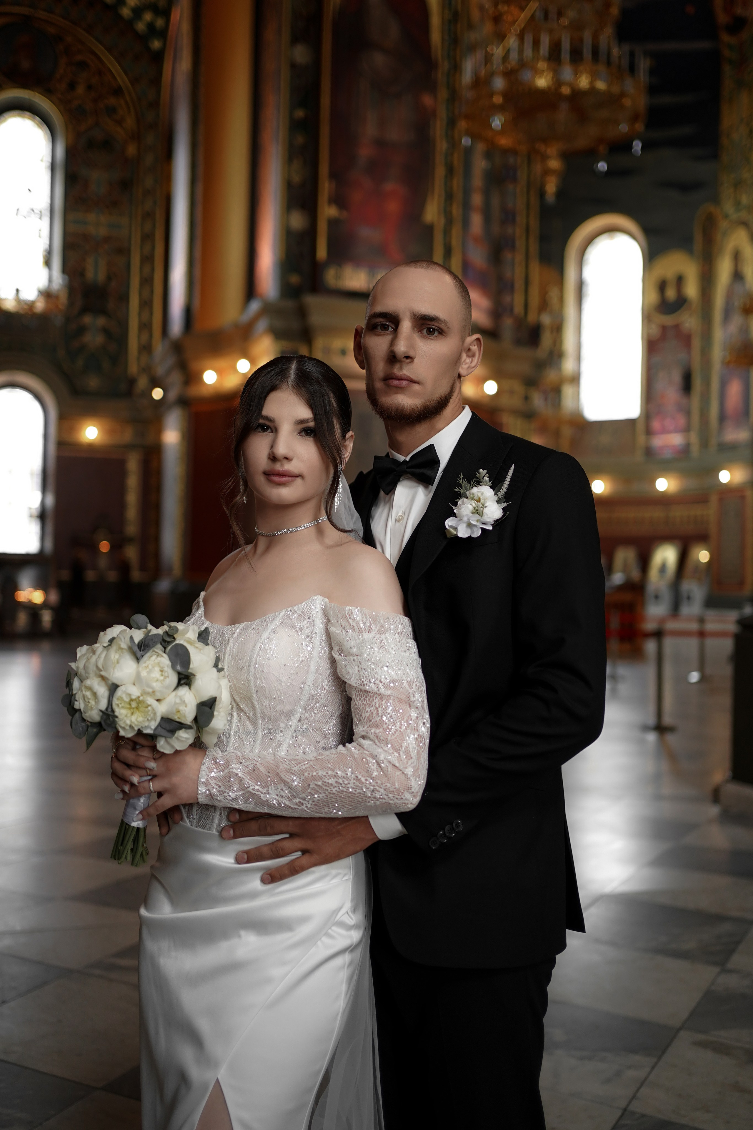 Эдуард и Анастасия на свадебной фотосессии в Новочеркасске. Свадебный фотограф в Ростове-на-Дону. Таинство Крещения и Венчания, семейные фотосессии. Алёна Чёботова