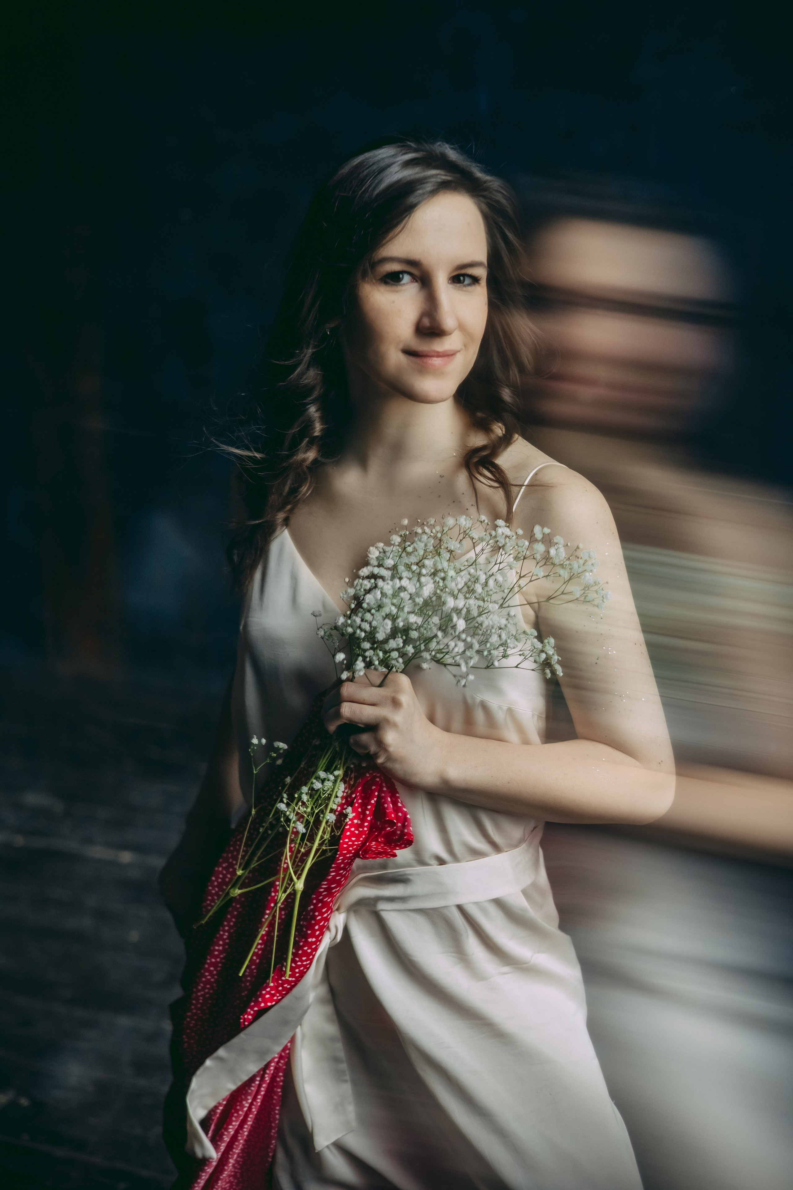 Женский художественный портрет в студии. Семейный и детский фотограф в Москве Анна Чертополох