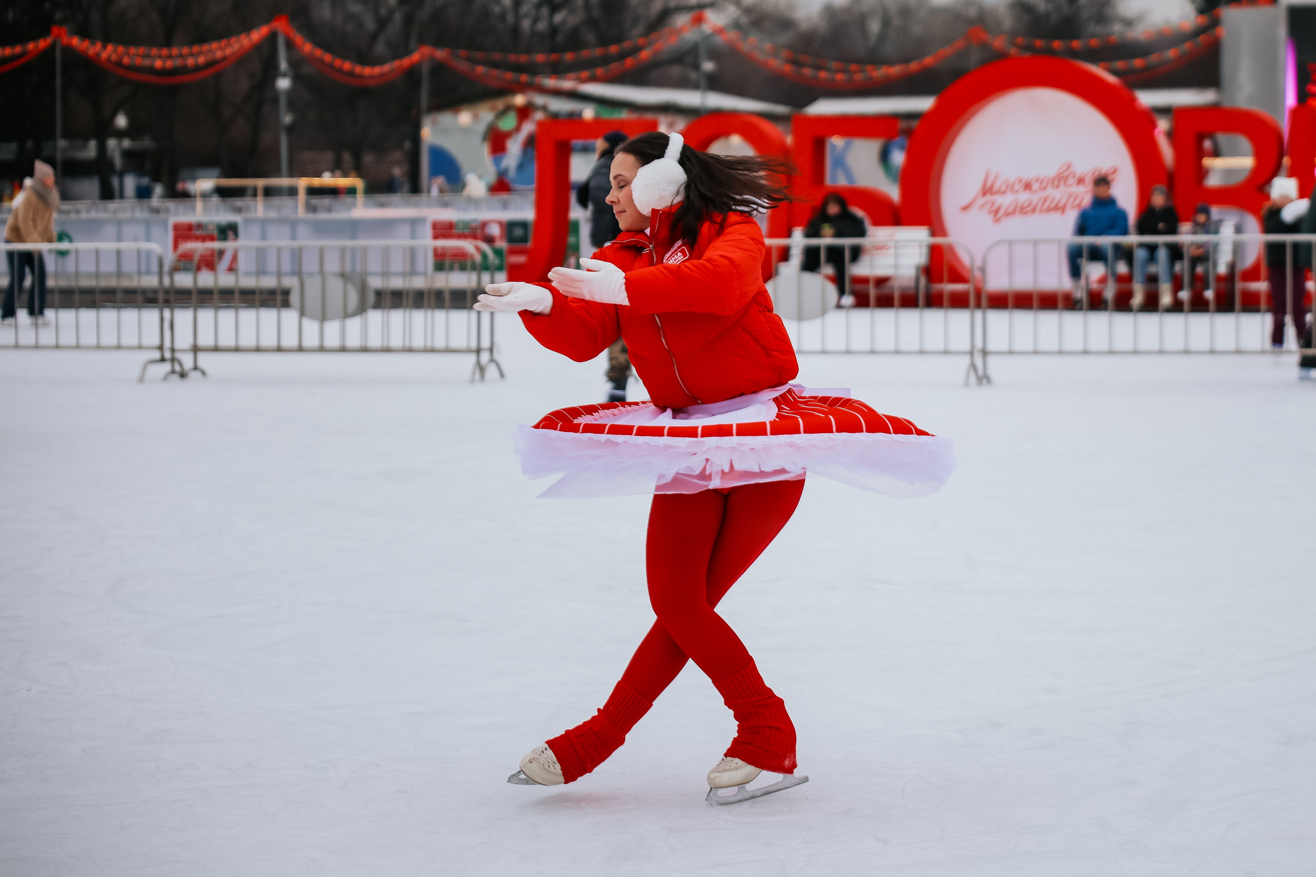 Ледовое шоу Парк Культуры проект Московское Чаепитие. Фотограф и видеограф Анна Домашенко