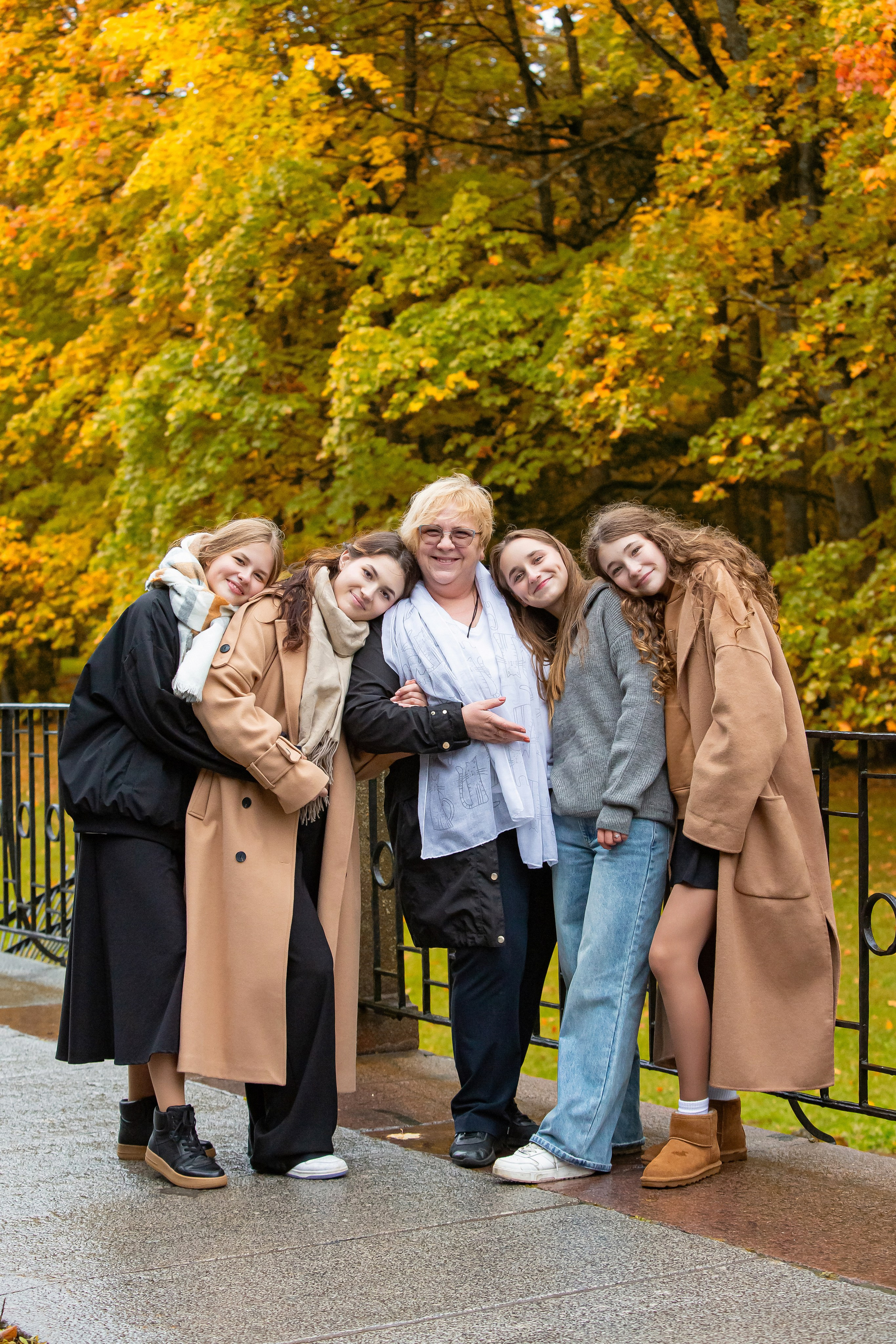 Осень. Старшая школа. Свадебный, семейный, детский фотограф в Санкт-Петербурге