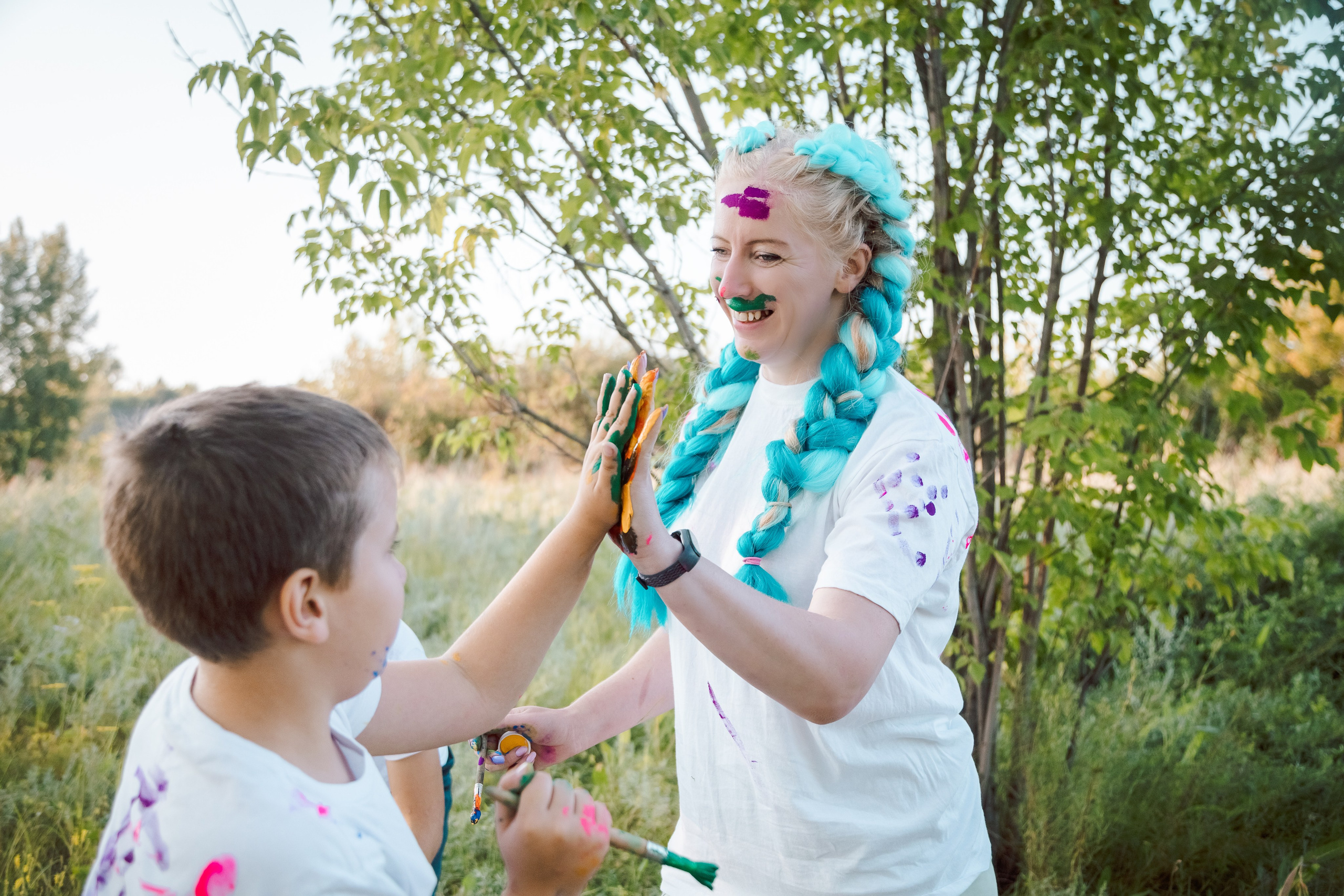 Семейная фотосессия на природе летом. Семейный и детский фотограф в Красноярске Ольга Гаврикова