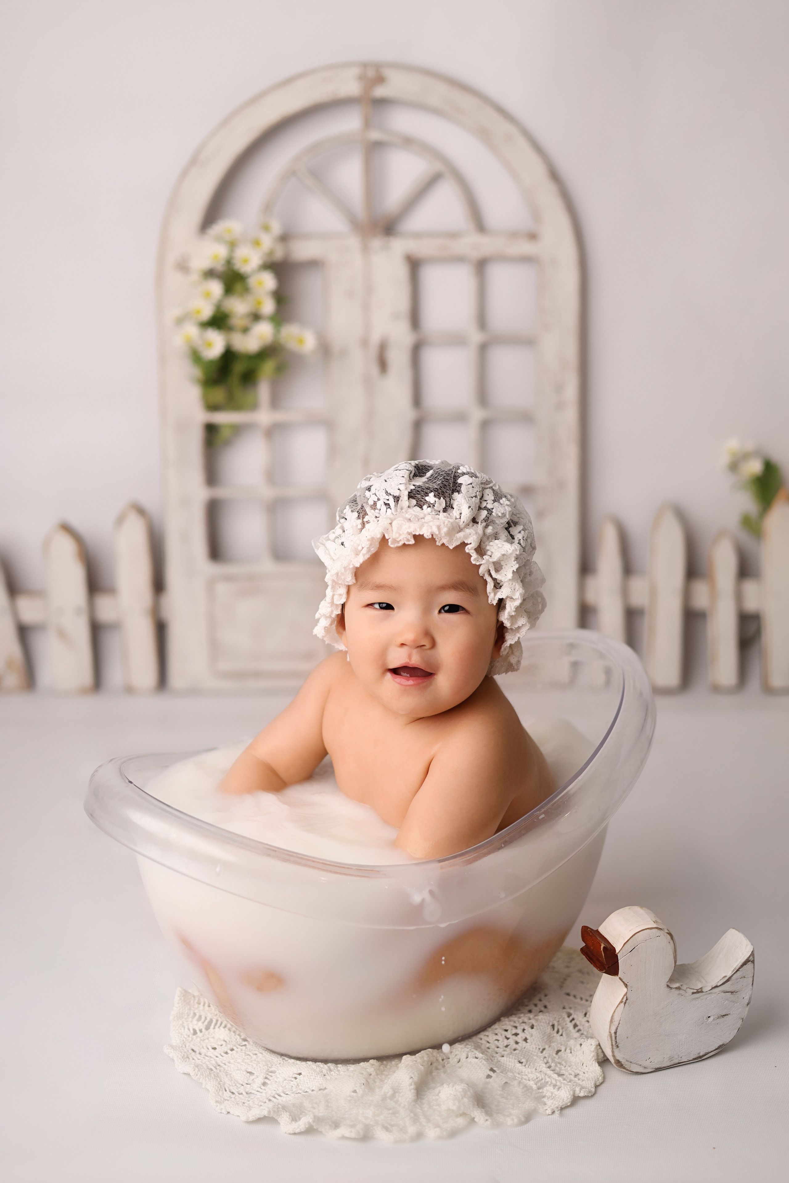 Фотосъемка одного годика Валерии. Фотограф новорожденных Москва. Ньюборн фотограф Москва