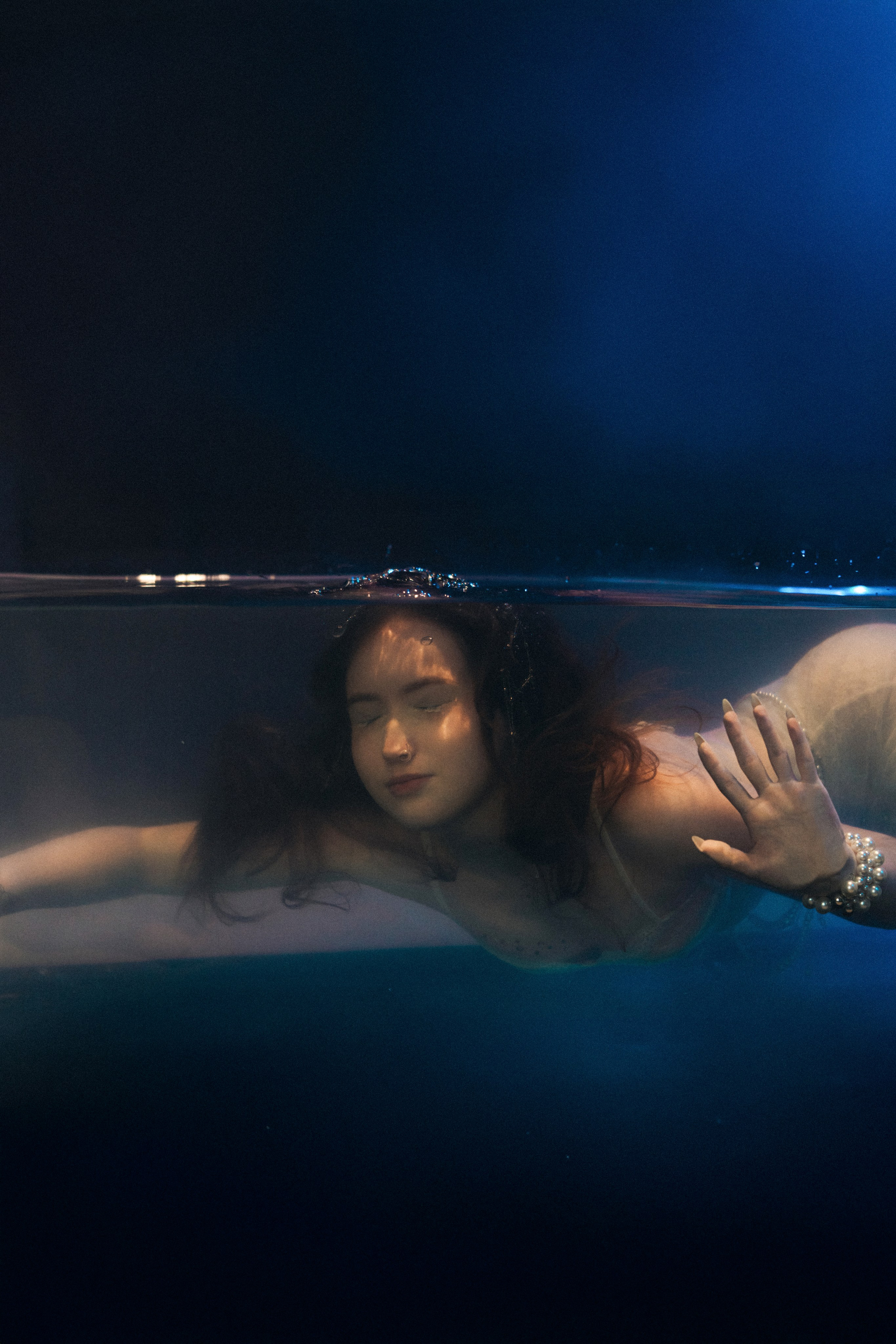 Ольга | фотосессия под водой. Портретный фотограф Москва