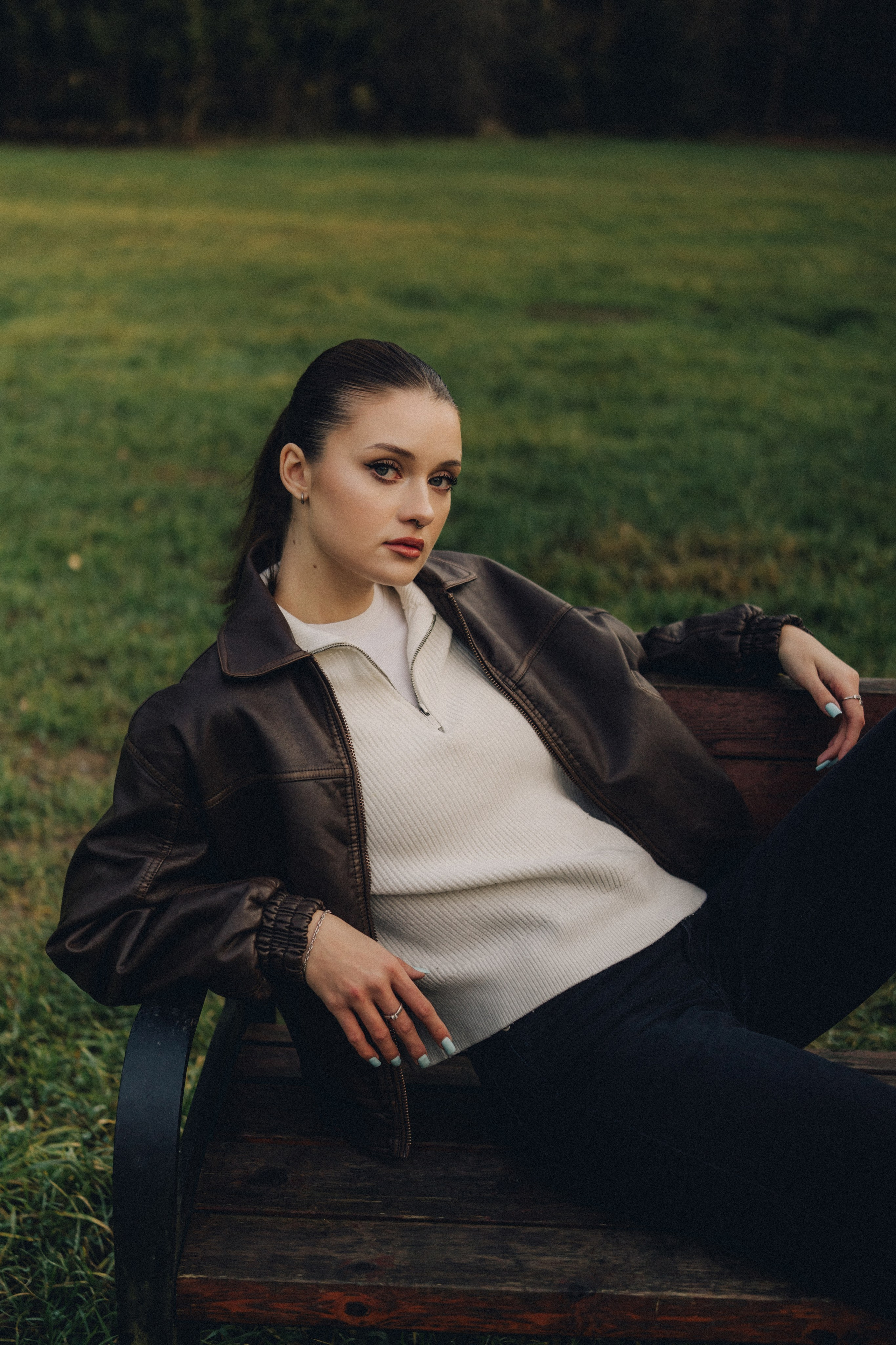 Анастасия | осенняя фотосессия в&nbsp;лесу