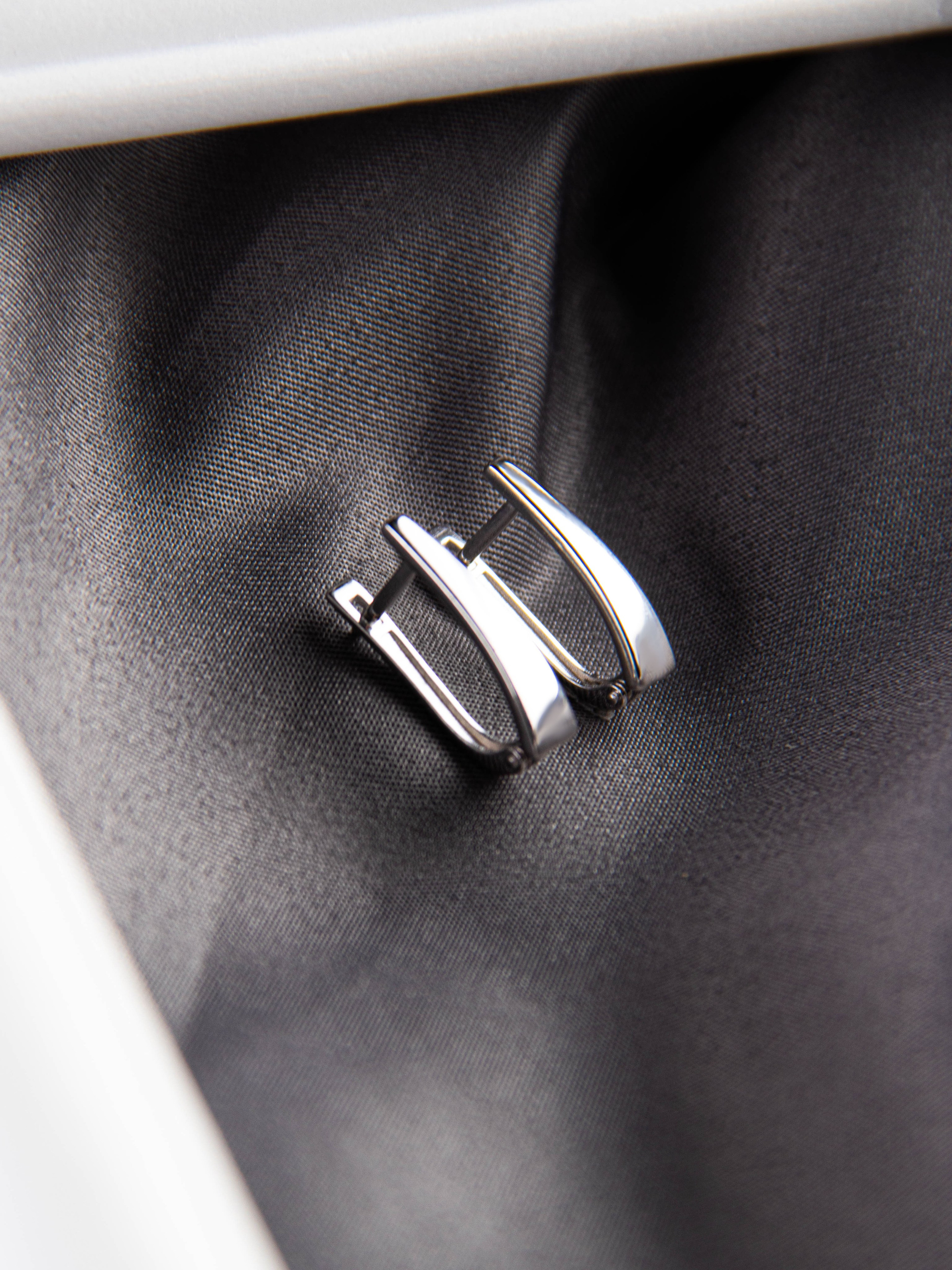 Серьги серебро. «Матрица»