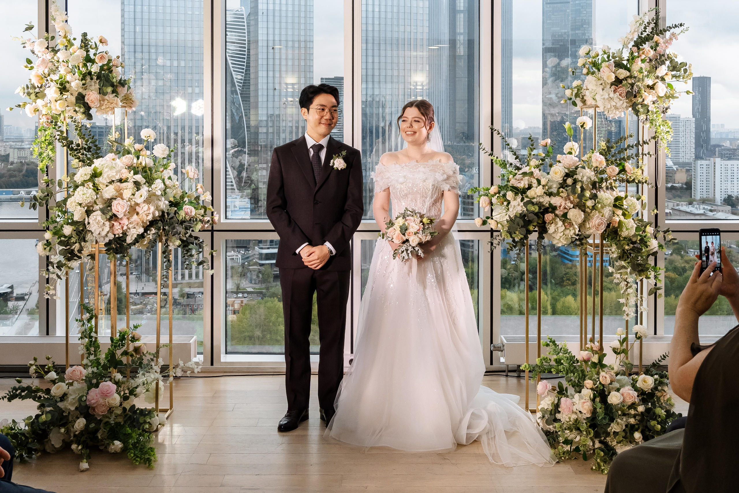 Свадьба Ёнсу и Наталии. Свадебный фотограф в Москве Яна Деньгина