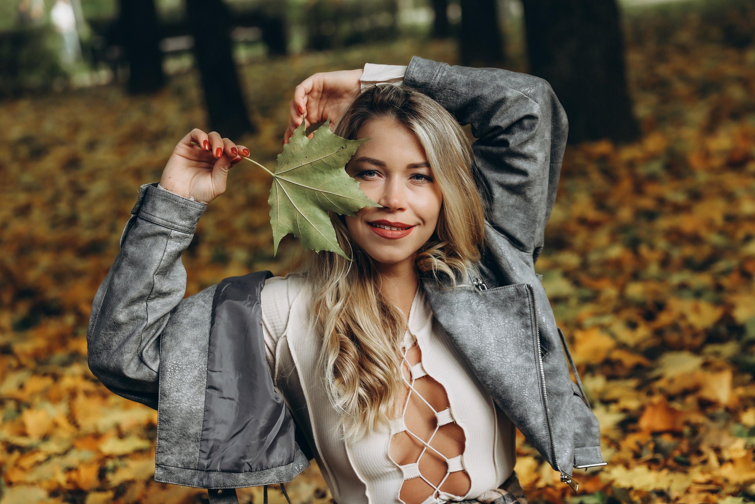 Осень в парке. Свадебный и семейный фотограф Москва и Московская область