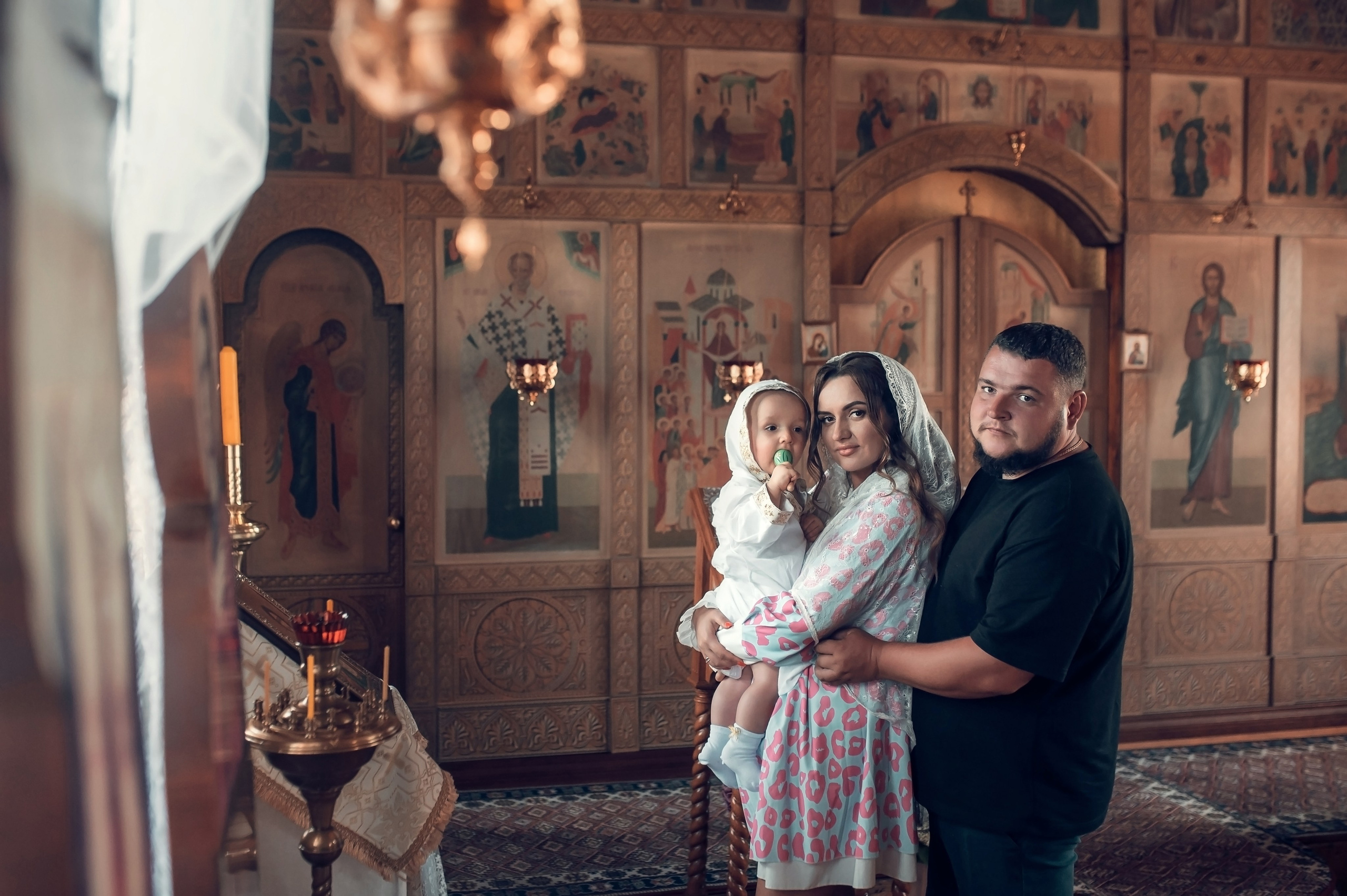 Церковь Покрова Пресвятой Богородицы в Полянах. Семейный фотограф Олеся Батурина Рязань