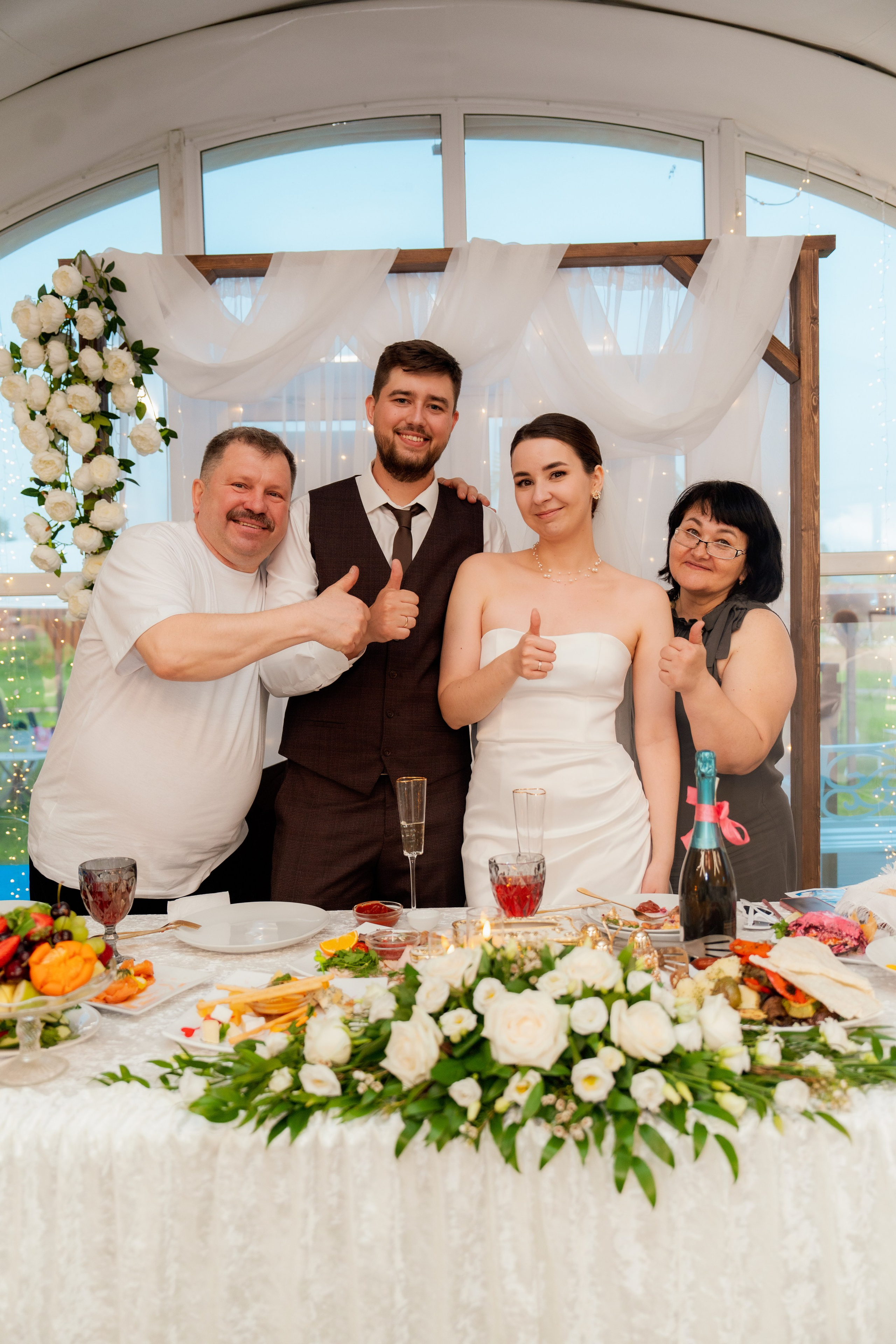 Влад и Наталья. Свадебный банкет. Свадебный фотограф Москва