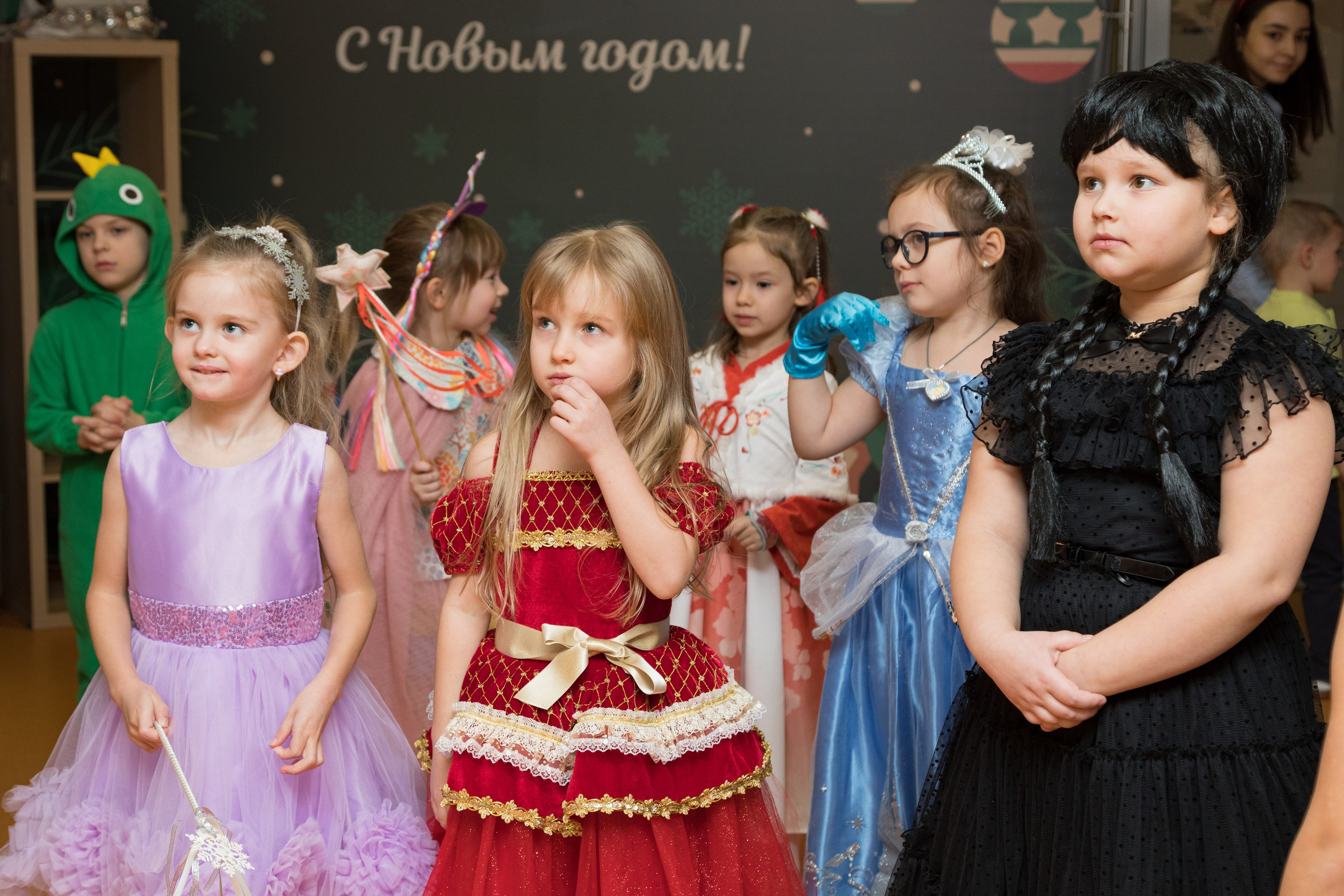 Фото детского новогоднего праздника. Детский и контент фотограф Надя Волкова Санкт-Петербург