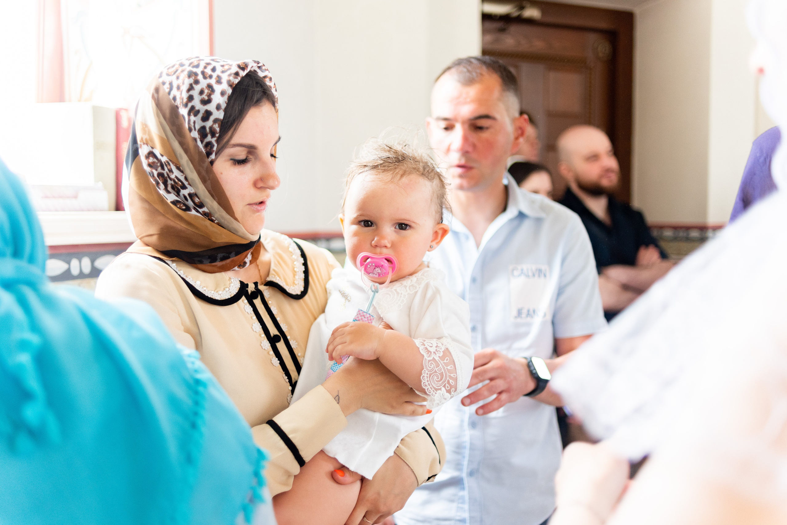 Крещение Ники. Фотограф Юлия Попова