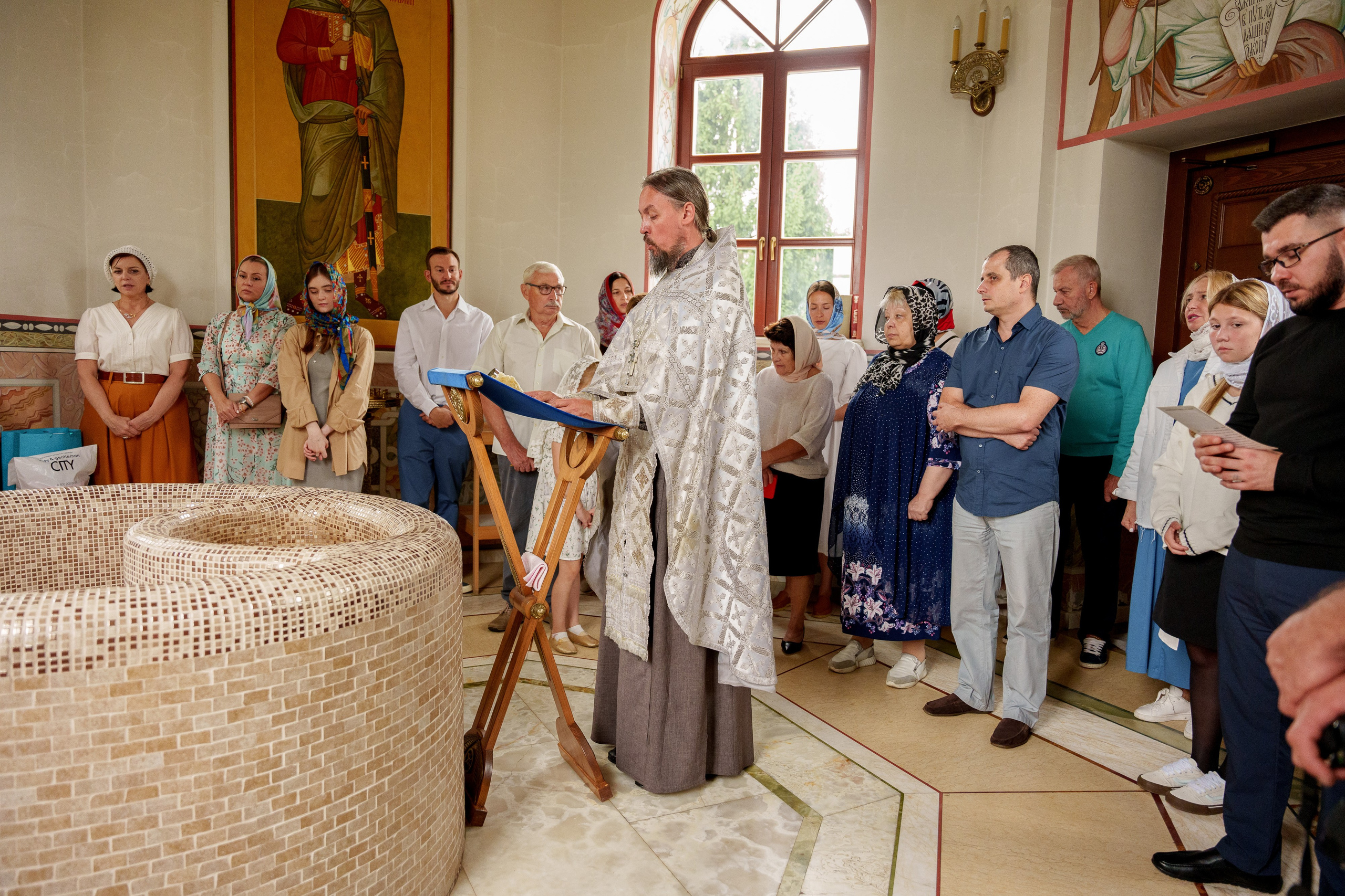 Крещение Полины. Фотограф Юлия Попова
