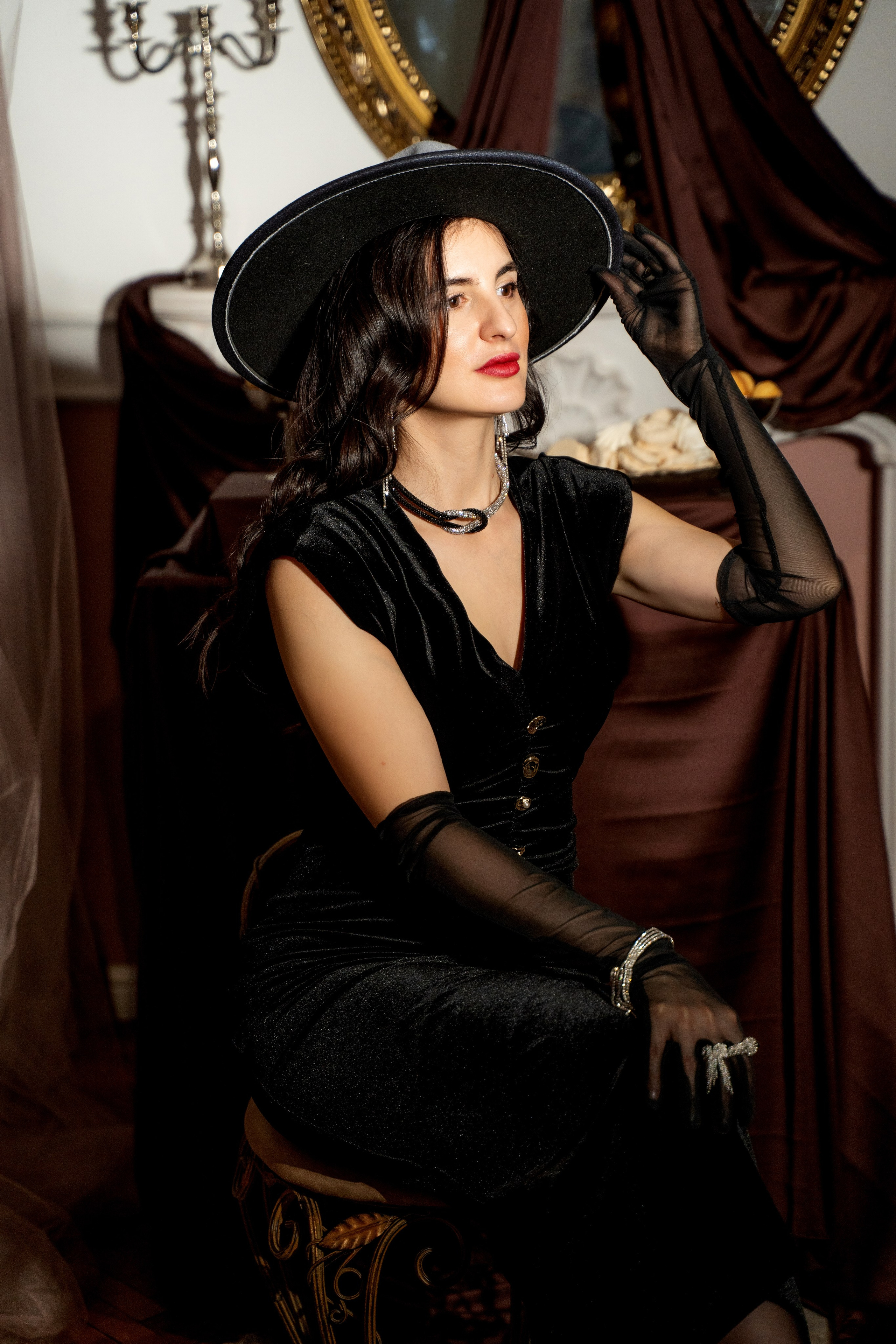 Будуарная фотосессия в Молли