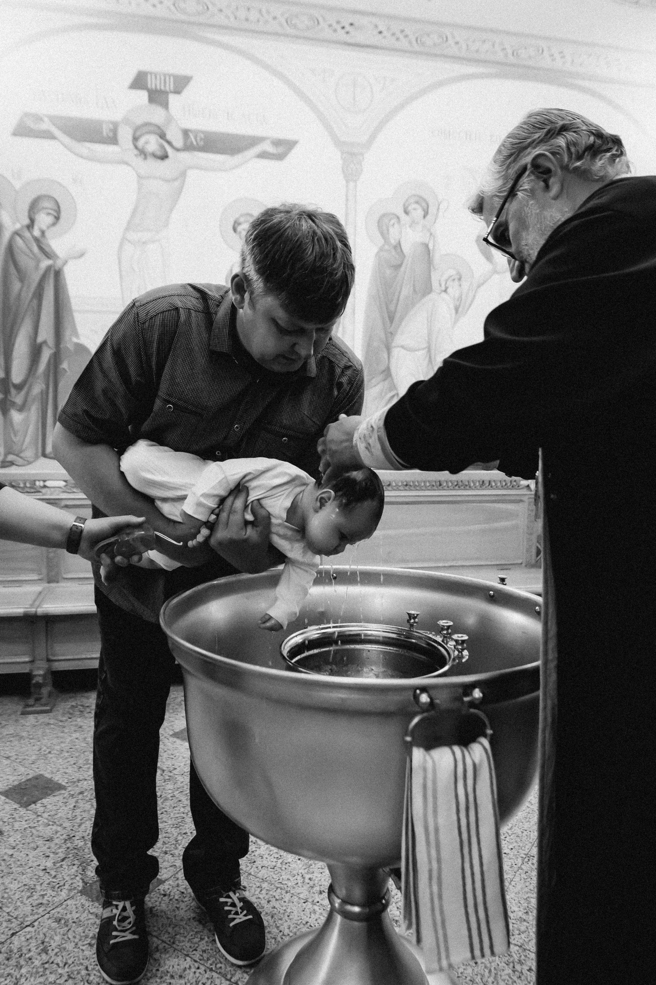 Крещение Максима. Семейный фотограф Минск Усова Ольга