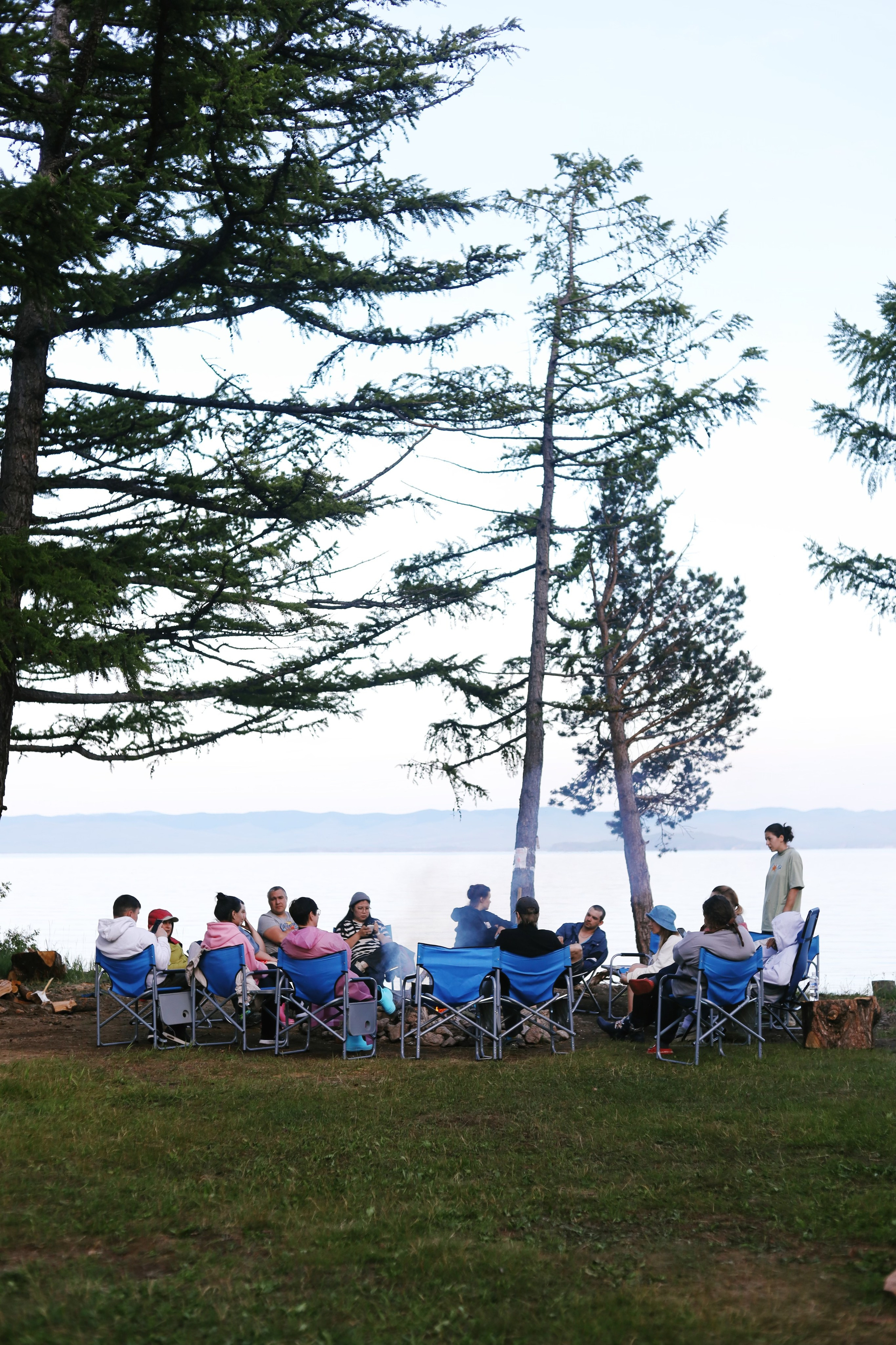 Лето 2024 / палатки. 1642 — первый лагерь для взрослых на Байкале