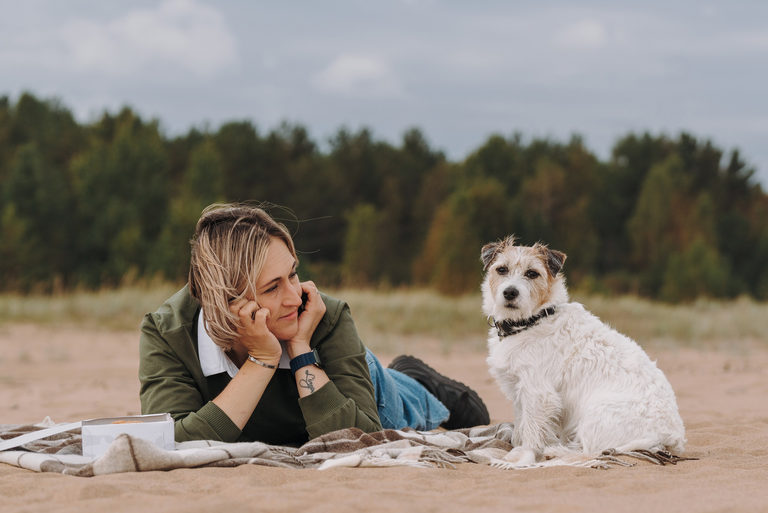 Оля, Ларс и Лукас. Фотограф анималист в Спб недорого Олеся Майорова