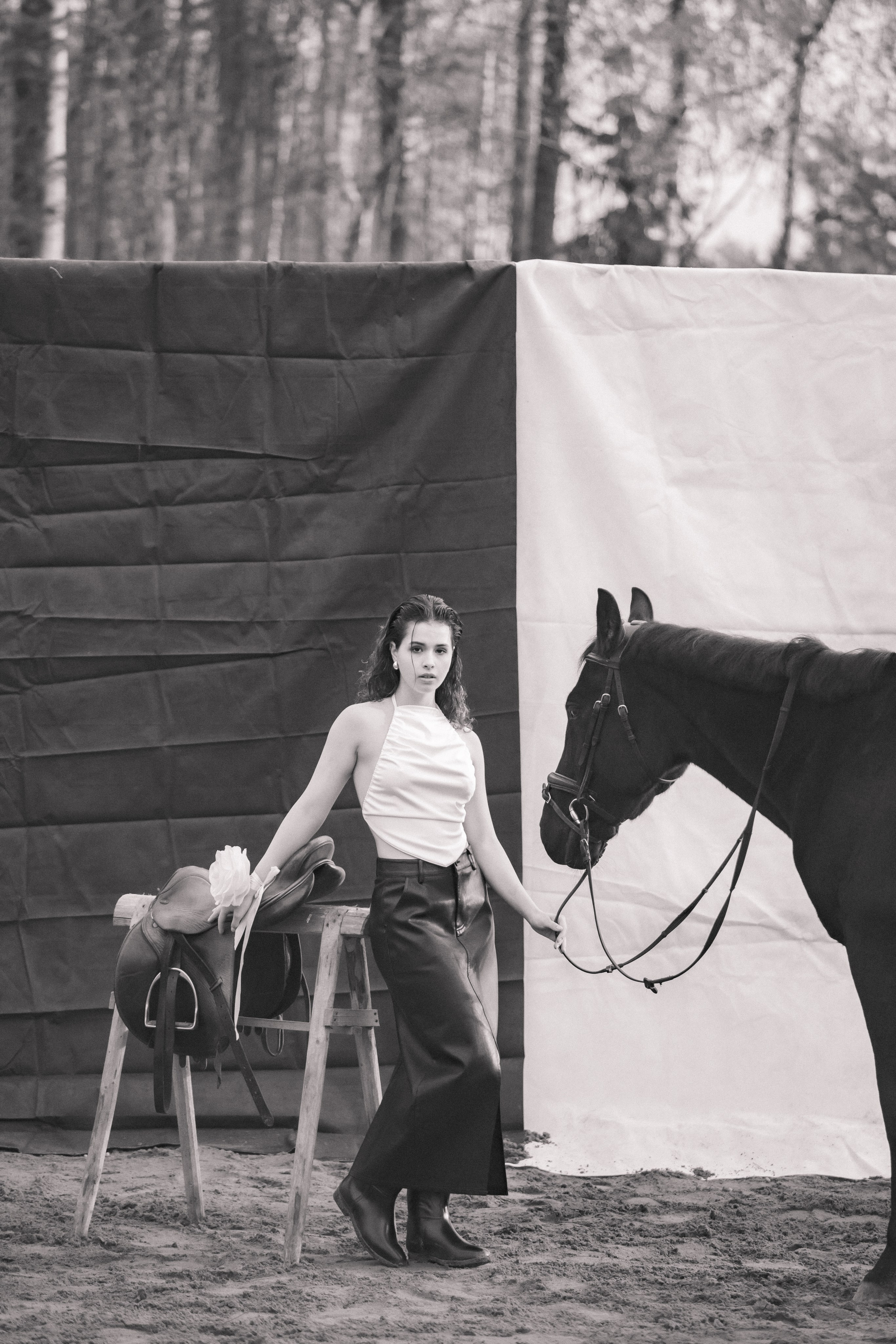 Проект DEFILE. Конный фотограф в Санкт-Петербурге Анна Лебедева