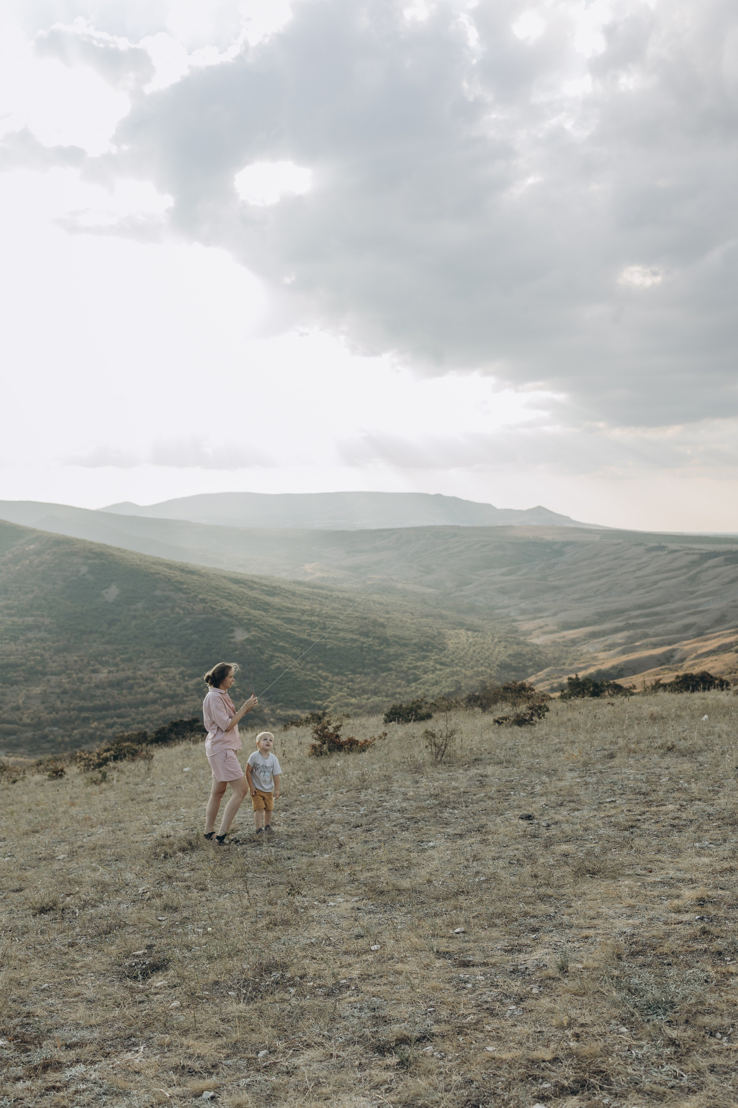 Воздушный змей. Семейный фотограф в Москве Виктория Ястребинская