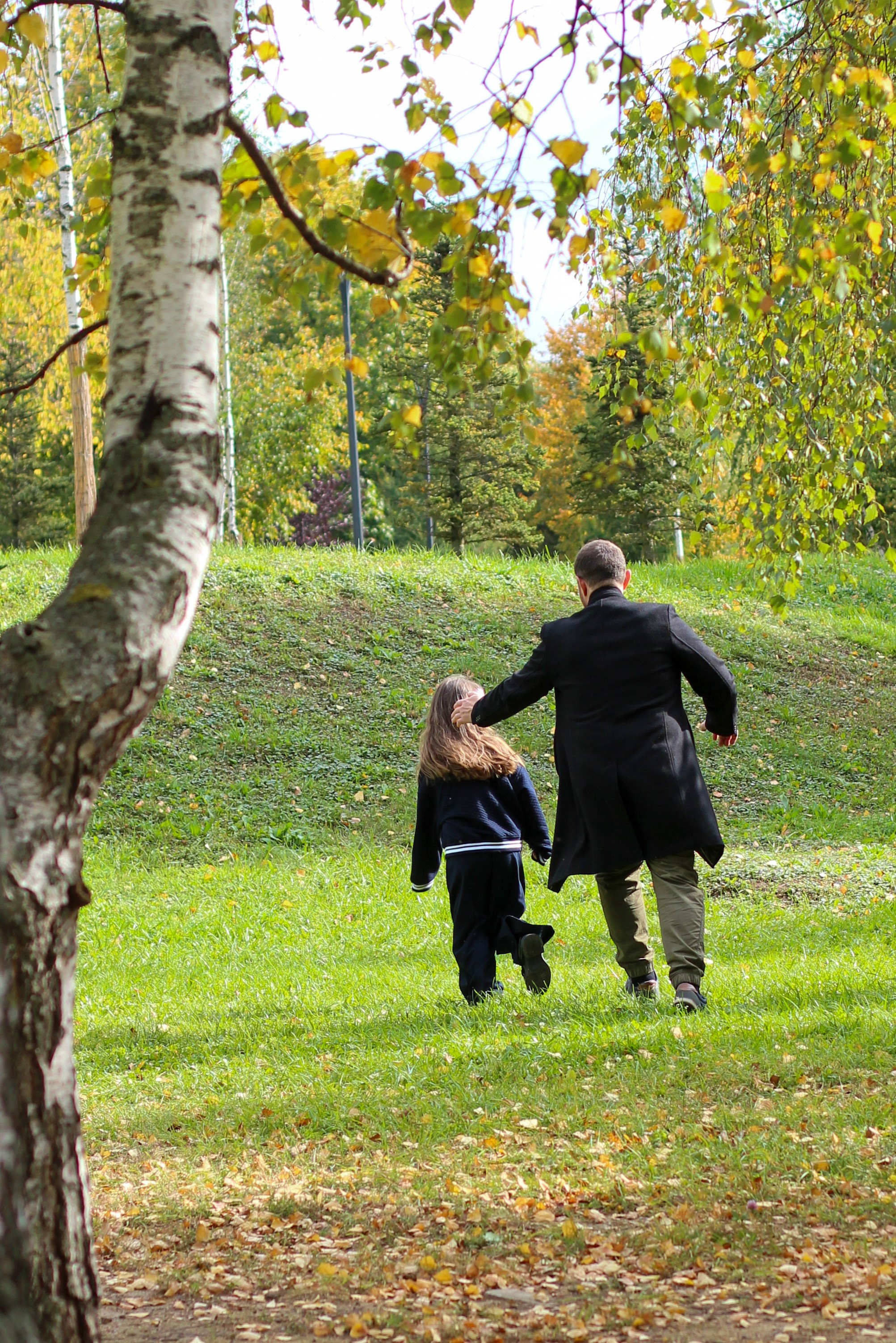 Небольшая семейная прогулка по парку. Ваш личный фотограф в Москве Мила