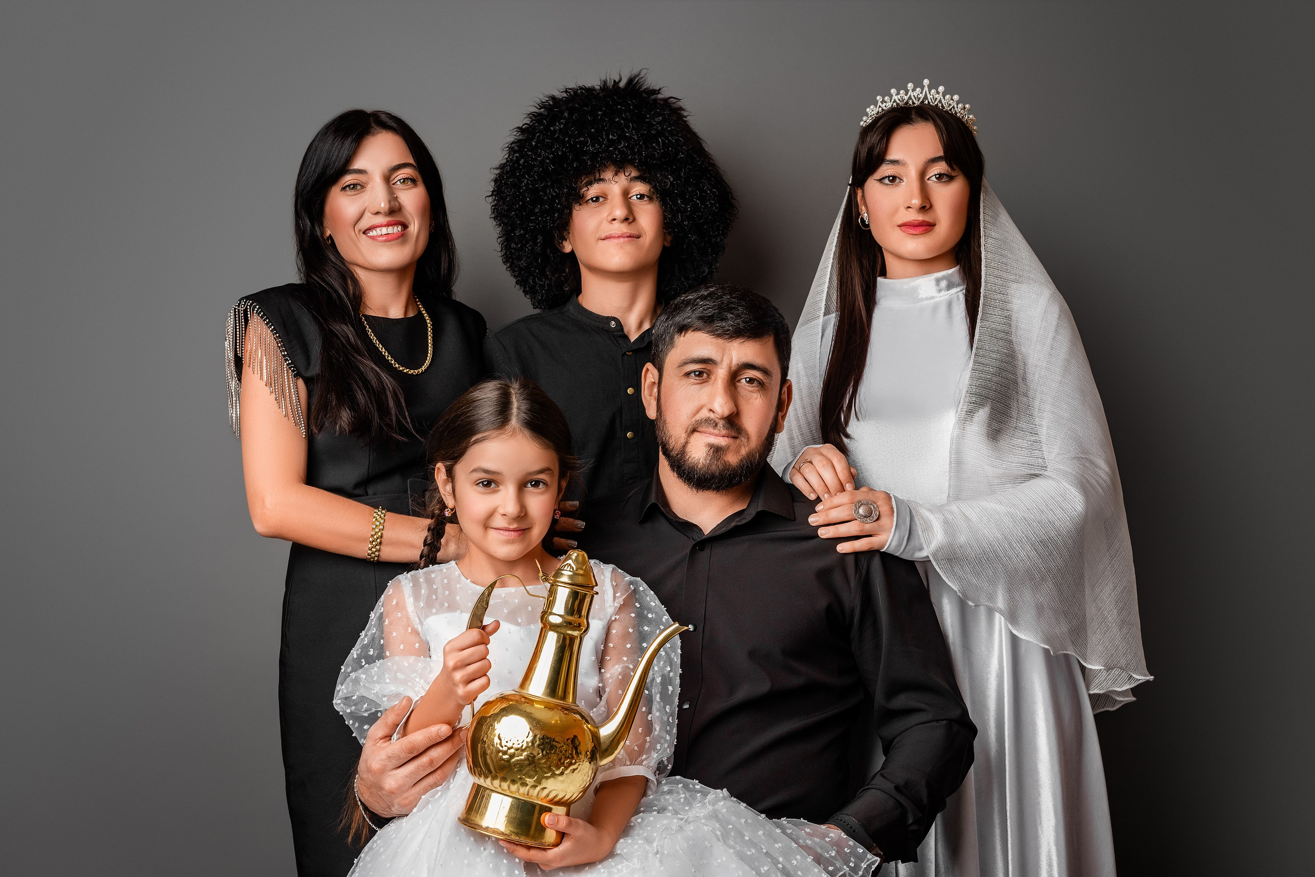 Фотопроект «Моя национальная семья». Фотограф новорожденных и детский фотограф в Радужном Васильева Елена