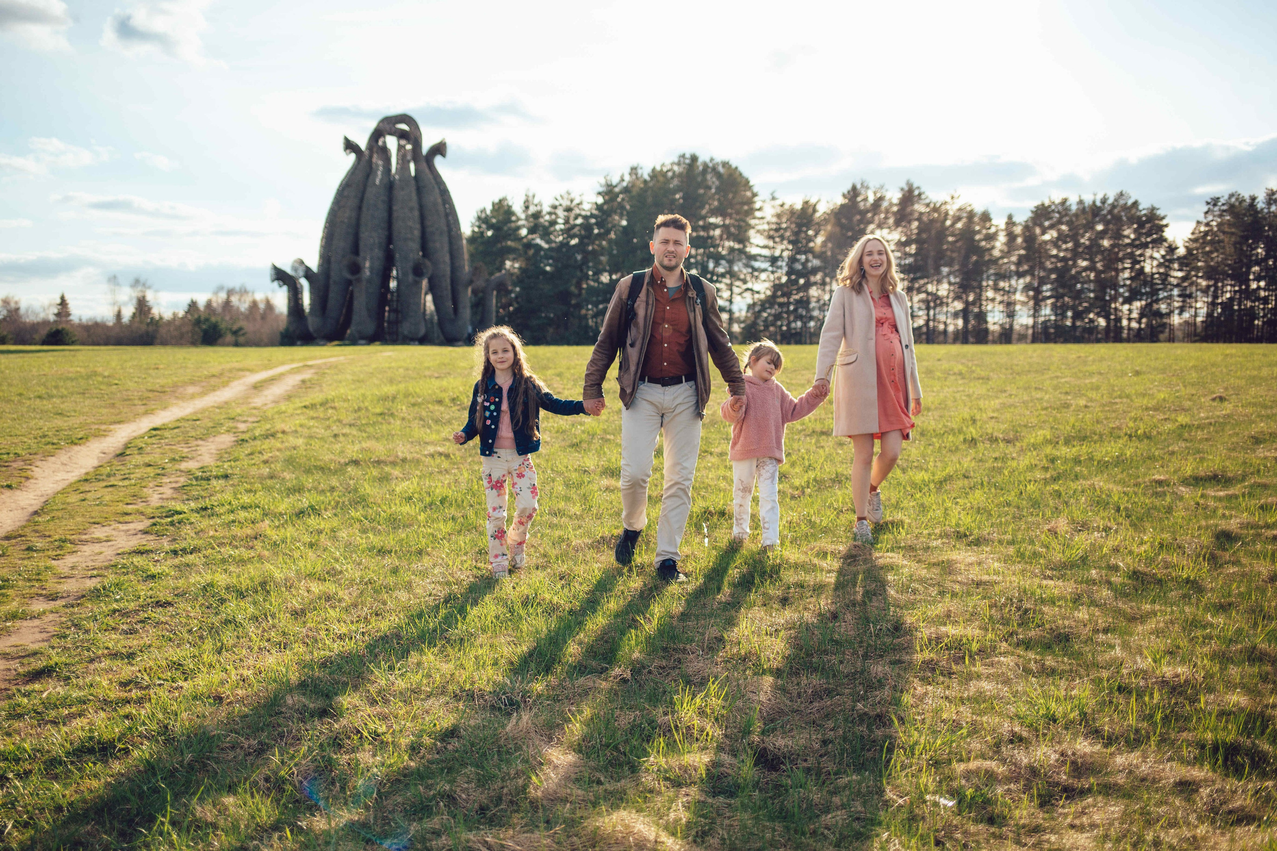 Дима, Аня, Тоня, Вера. Фотограф Георгий Нигматулин