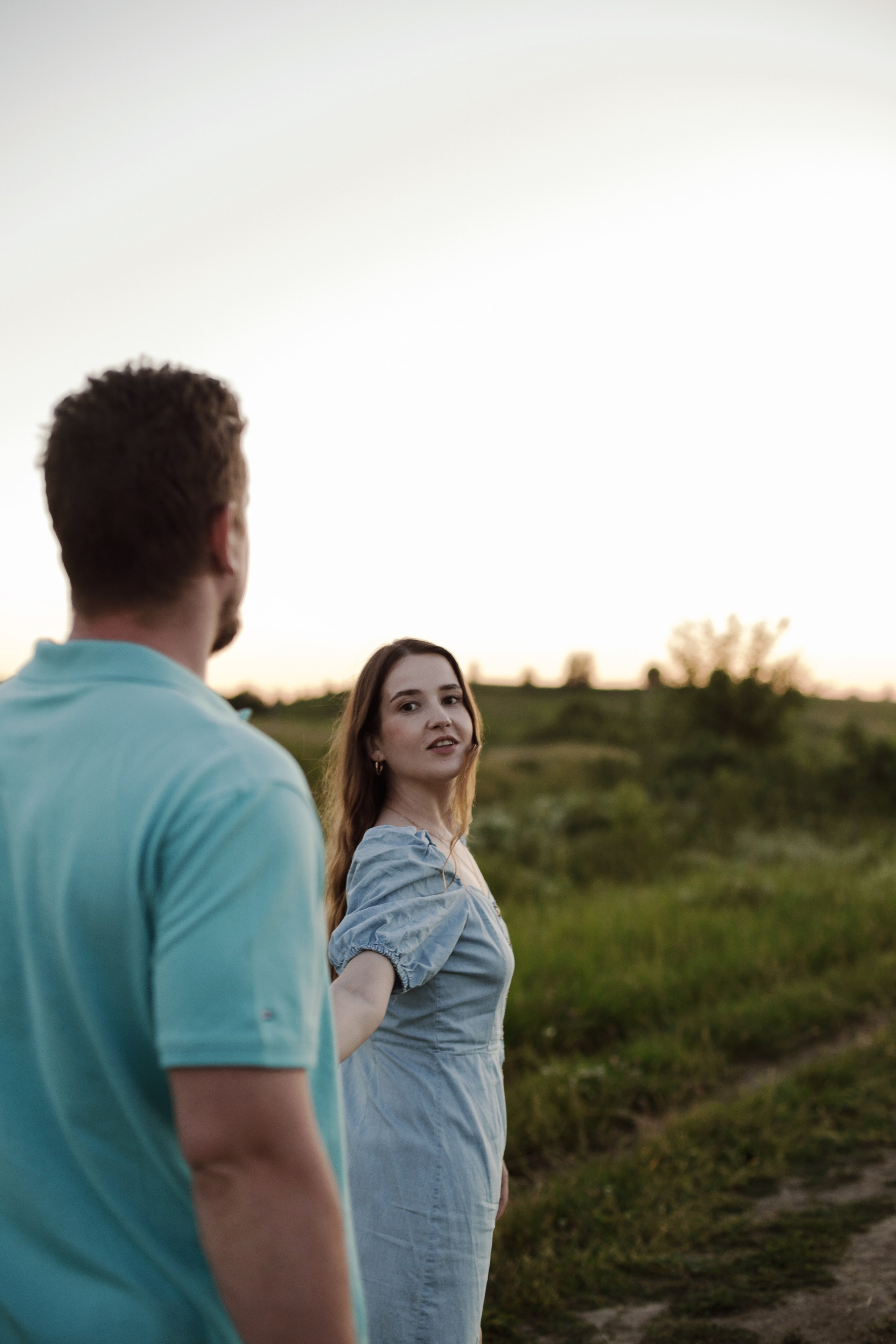 Колтушские высоты — Марина и Сергей. Портретный фотограф в Санкт-Петербурге Элина Ситникова