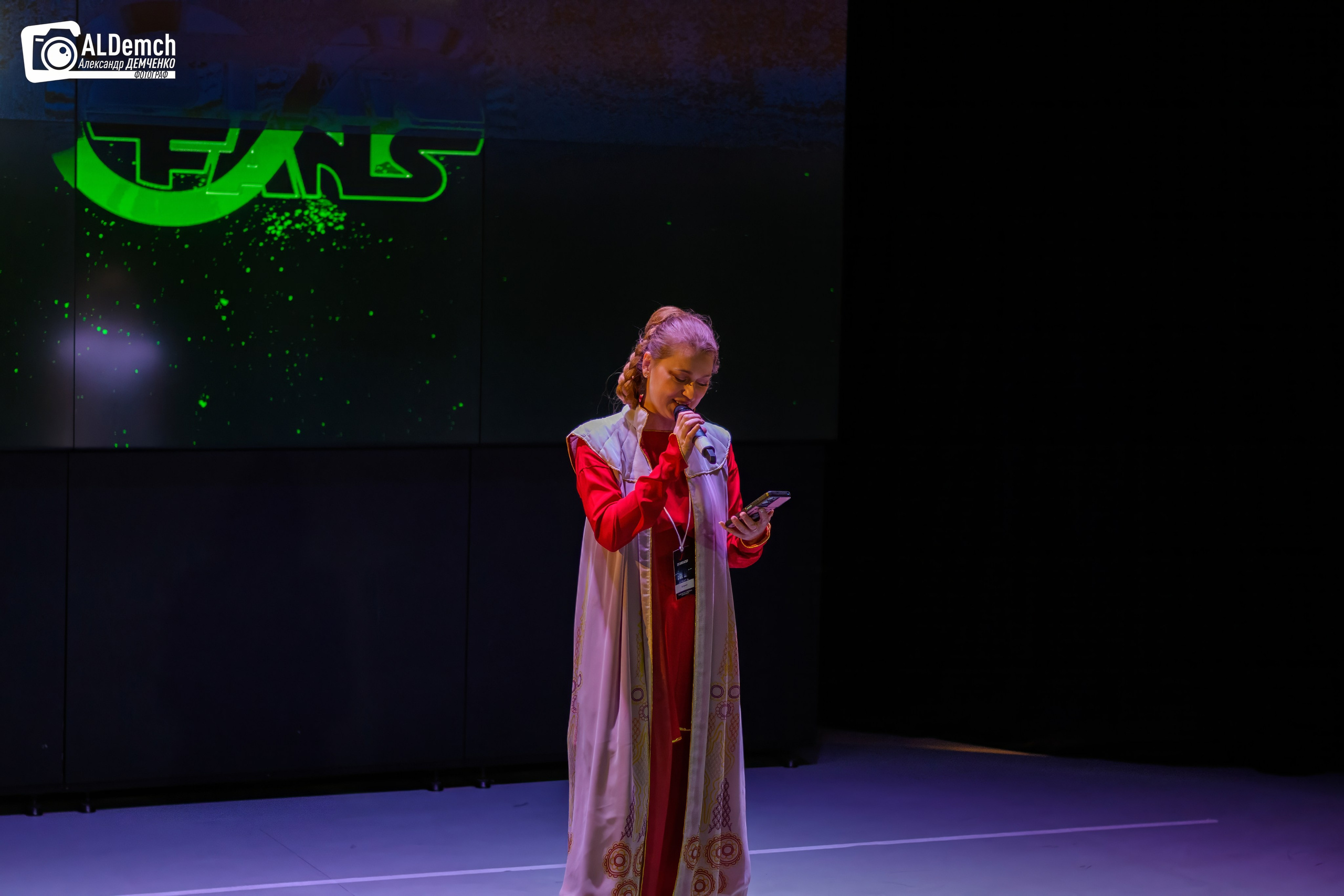 Фотосессия сцены в Москве на разных репортажных мероприятий