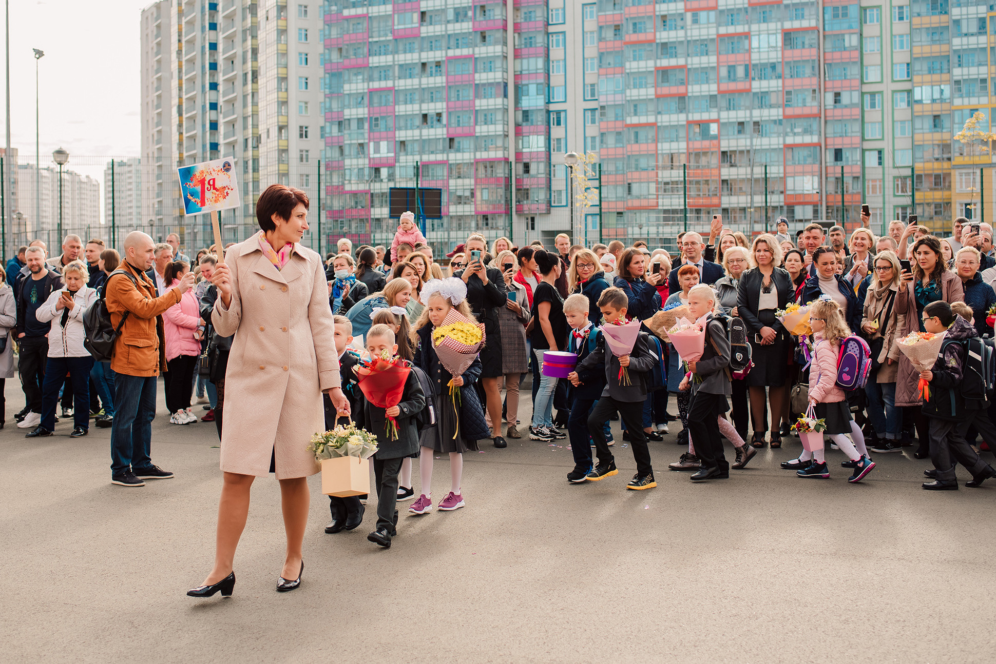 1-е сентября. Семейный и Свадебный фотограф. Санкт-Петербург. Пушкин