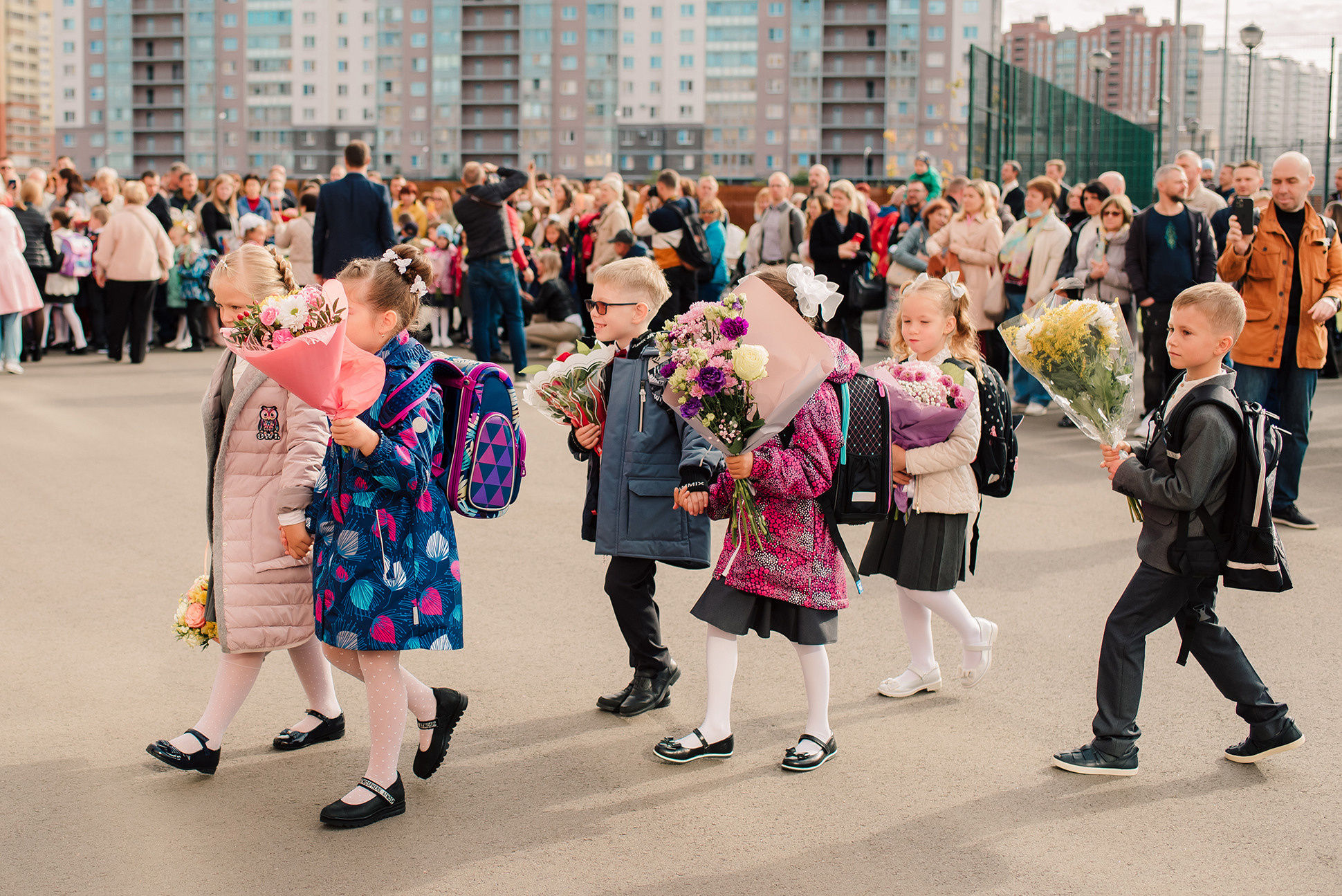 1-е сентября. Семейный и Свадебный фотограф. Санкт-Петербург. Пушкин