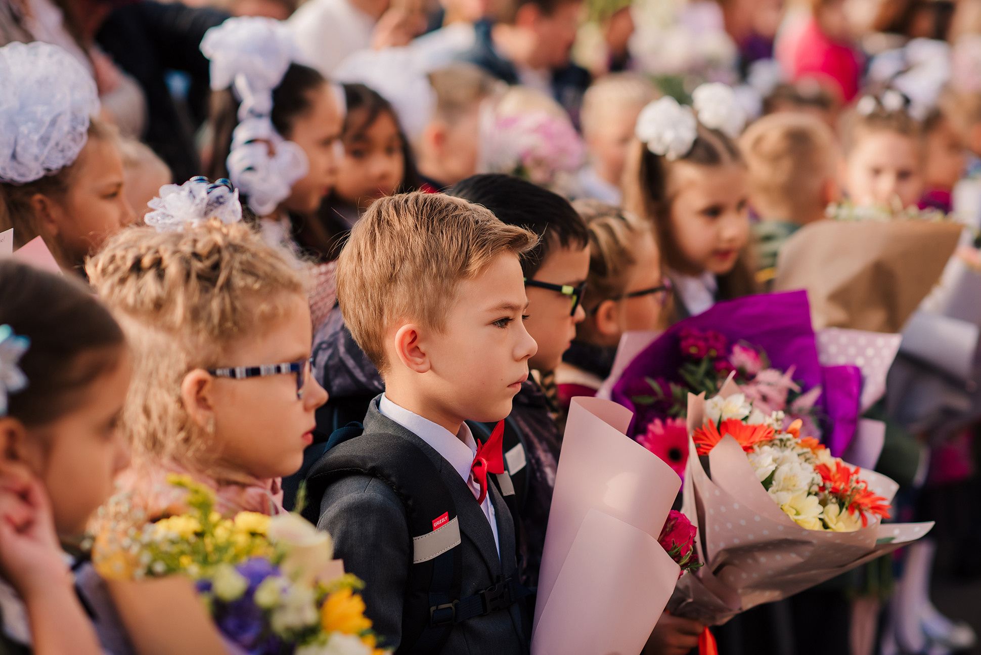 1-е сентября. Семейный и Свадебный фотограф. Санкт-Петербург. Пушкин
