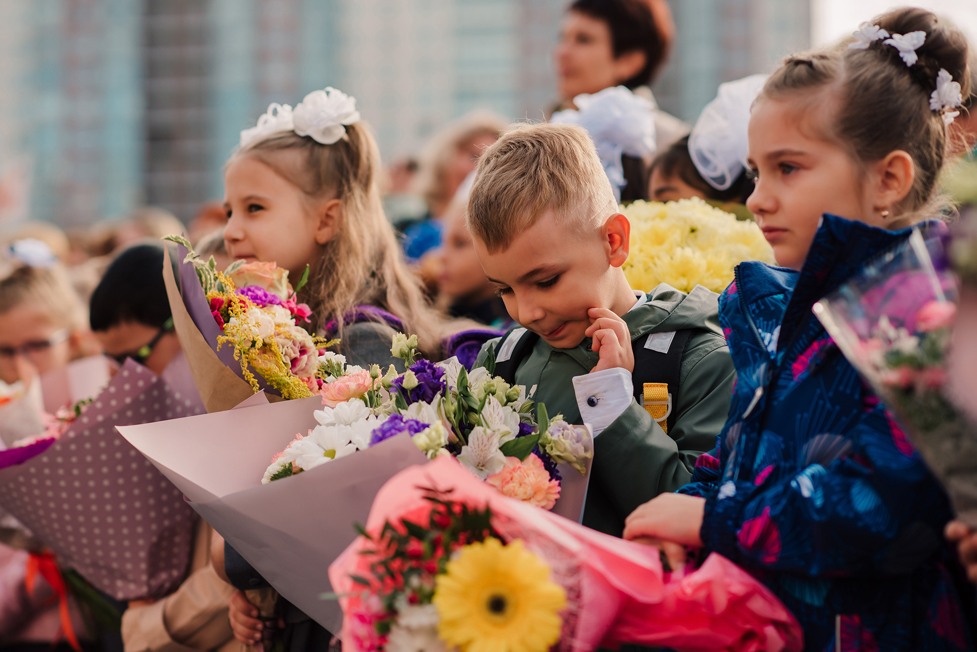 1-е сентября. Семейный и Свадебный фотограф. Санкт-Петербург. Пушкин