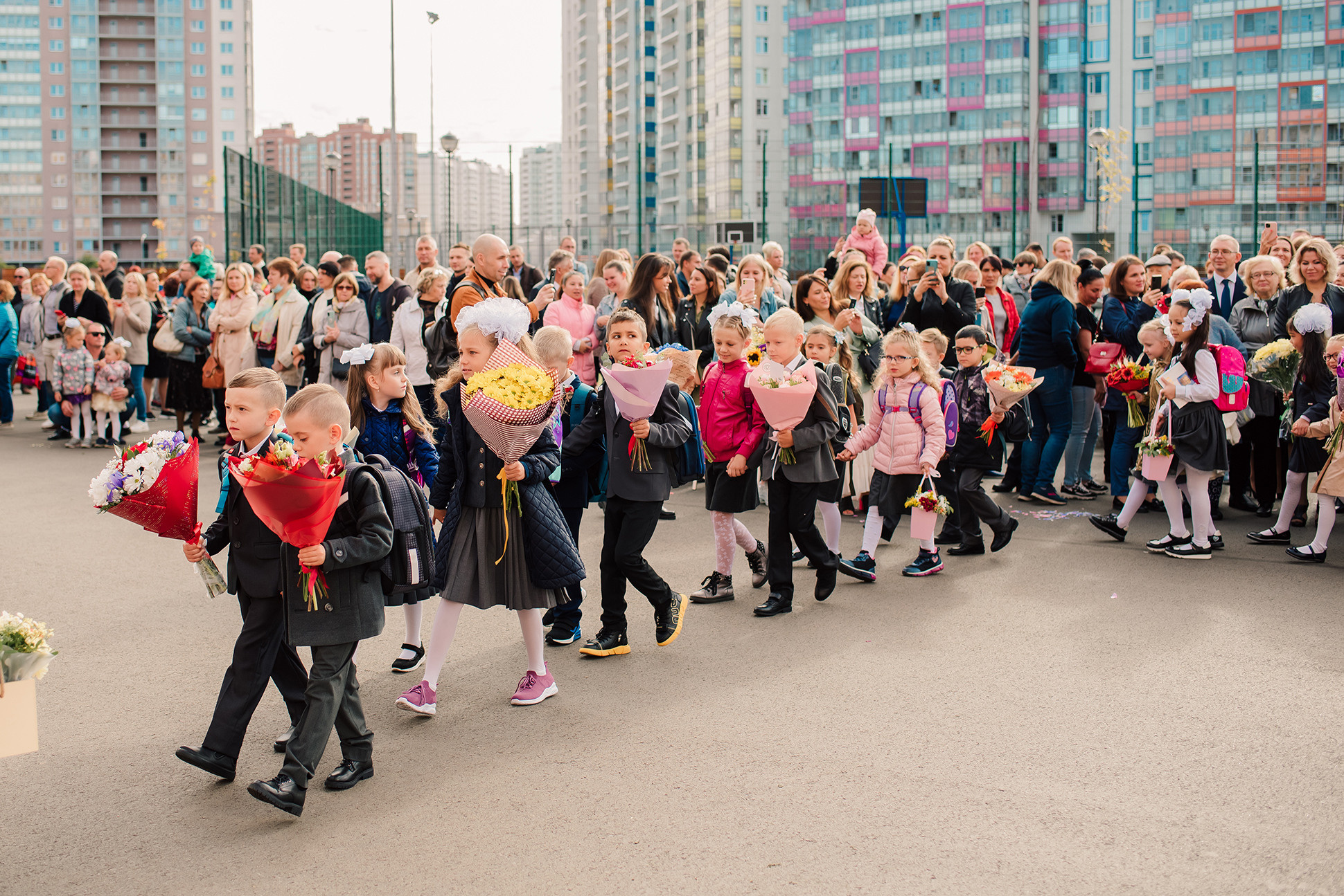1-е сентября. Семейный и Свадебный фотограф. Санкт-Петербург. Пушкин