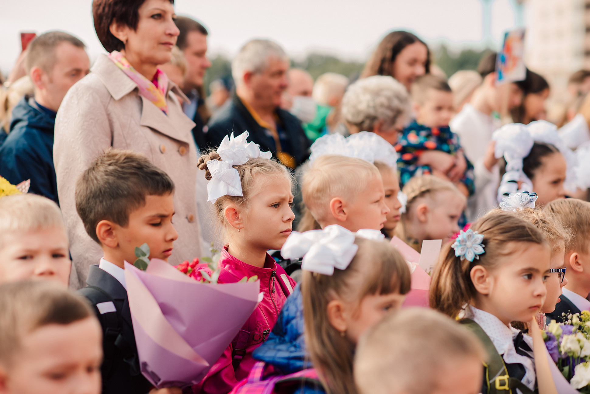 1-е сентября. Семейный и Свадебный фотограф. Санкт-Петербург. Пушкин