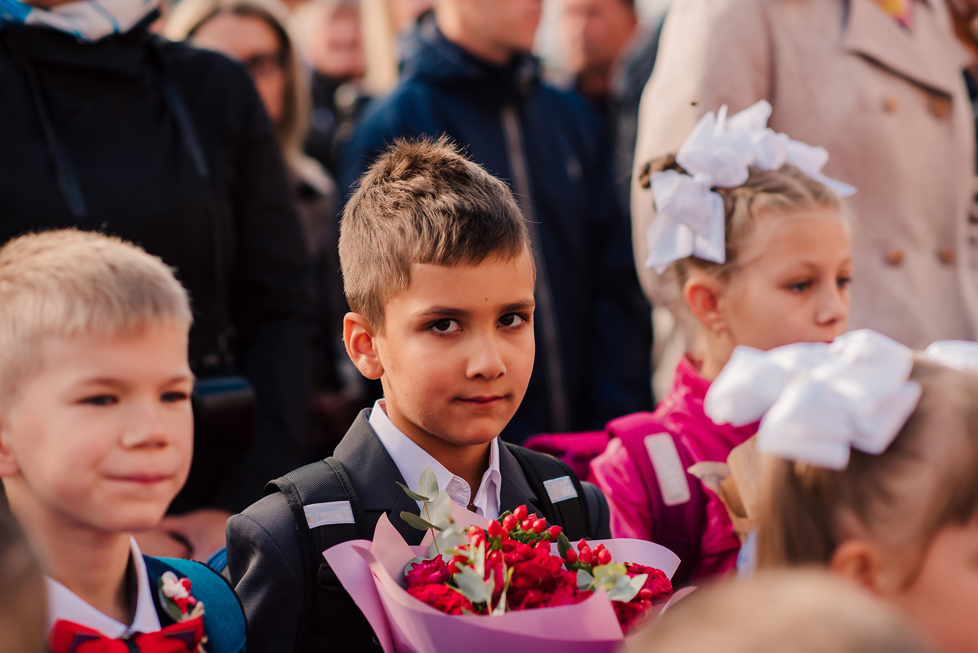 1-е сентября. Семейный и Свадебный фотограф. Санкт-Петербург. Пушкин