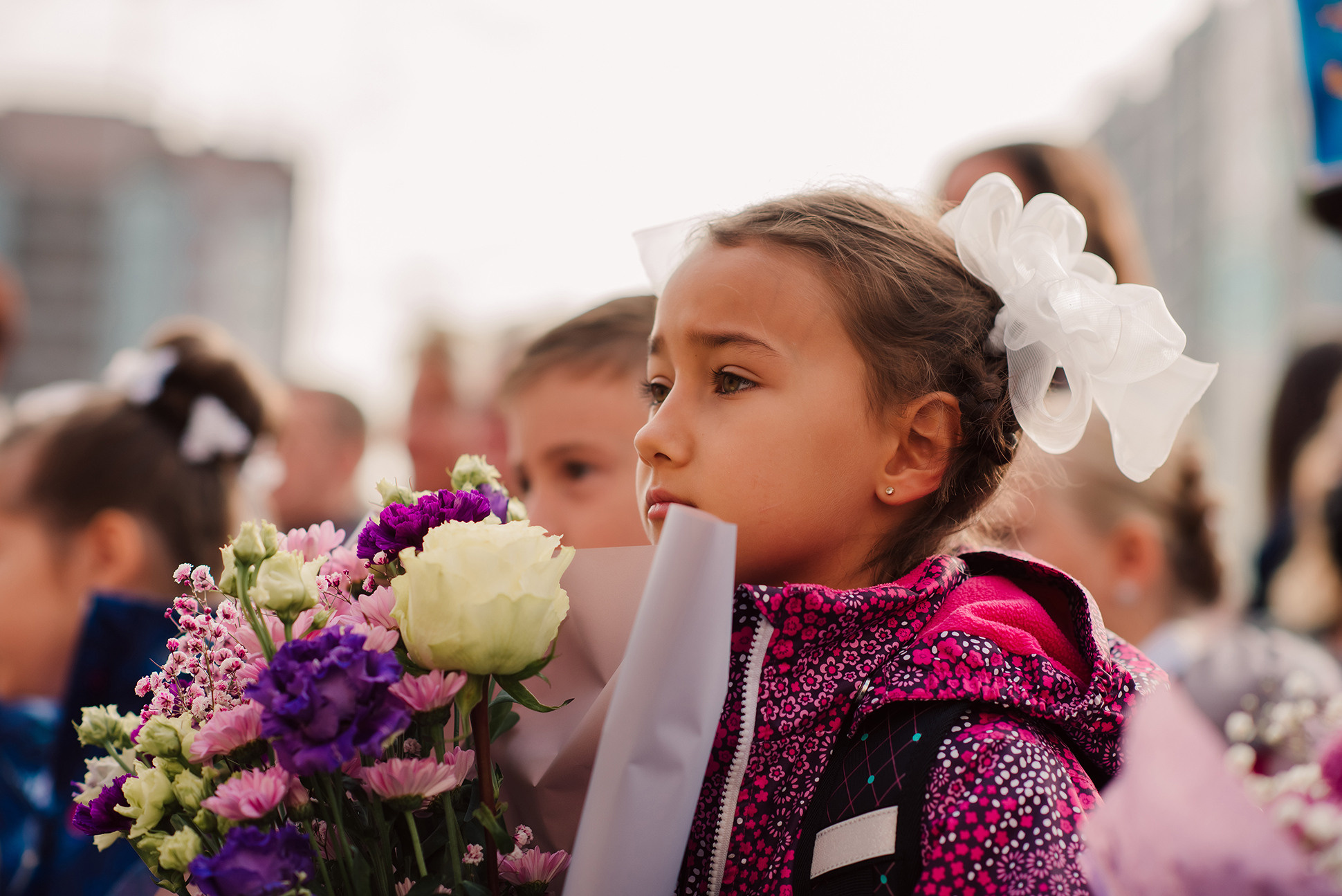 1-е сентября. Семейный и Свадебный фотограф. Санкт-Петербург. Пушкин