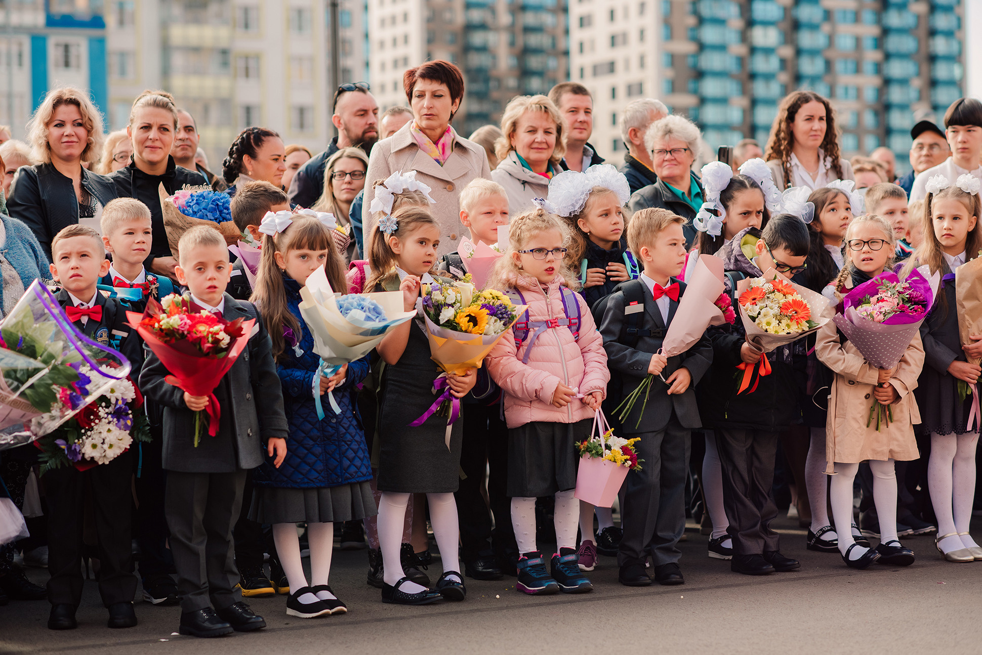 1-е сентября. Семейный и Свадебный фотограф. Санкт-Петербург. Пушкин
