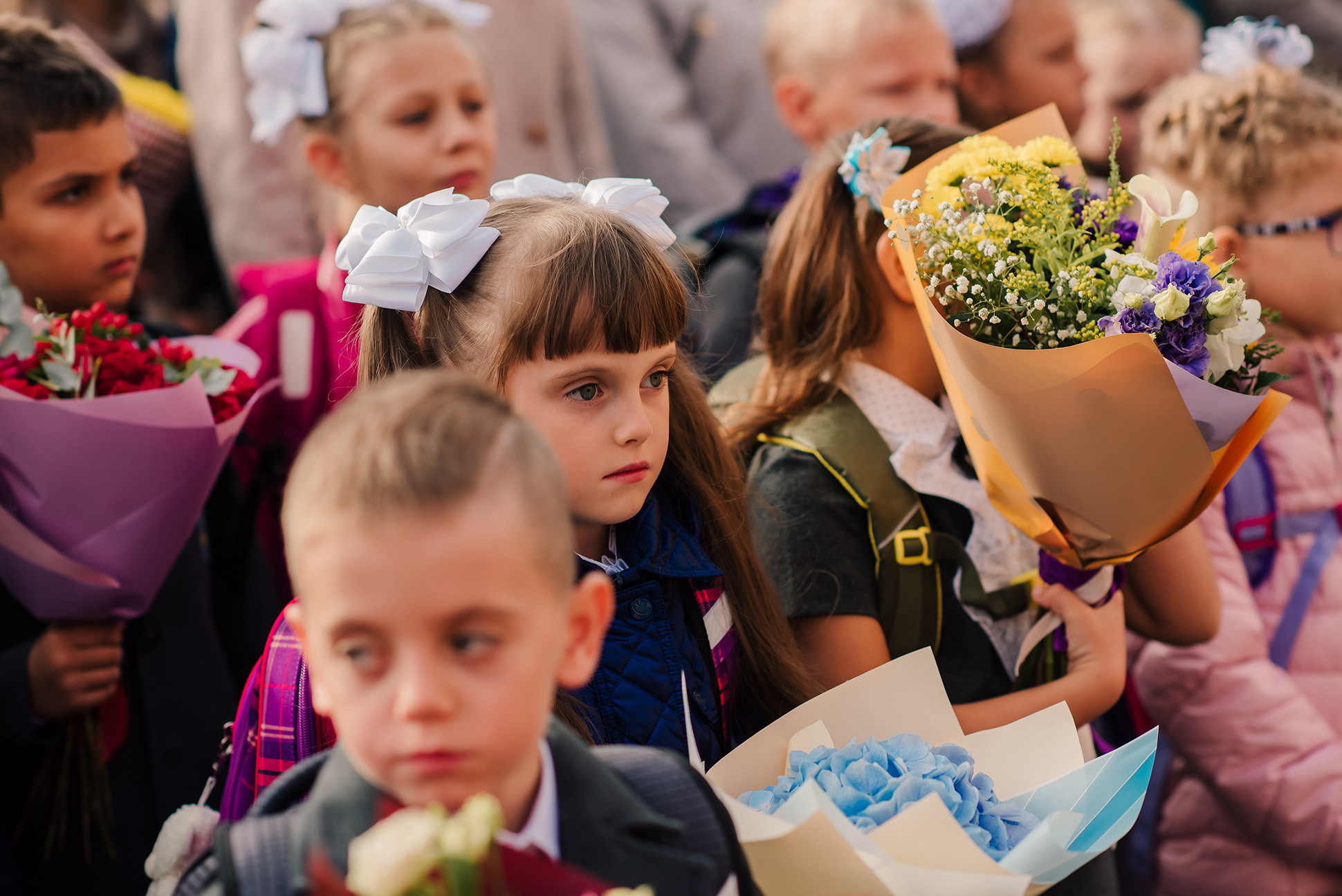1-е сентября. Семейный и Свадебный фотограф. Санкт-Петербург. Пушкин