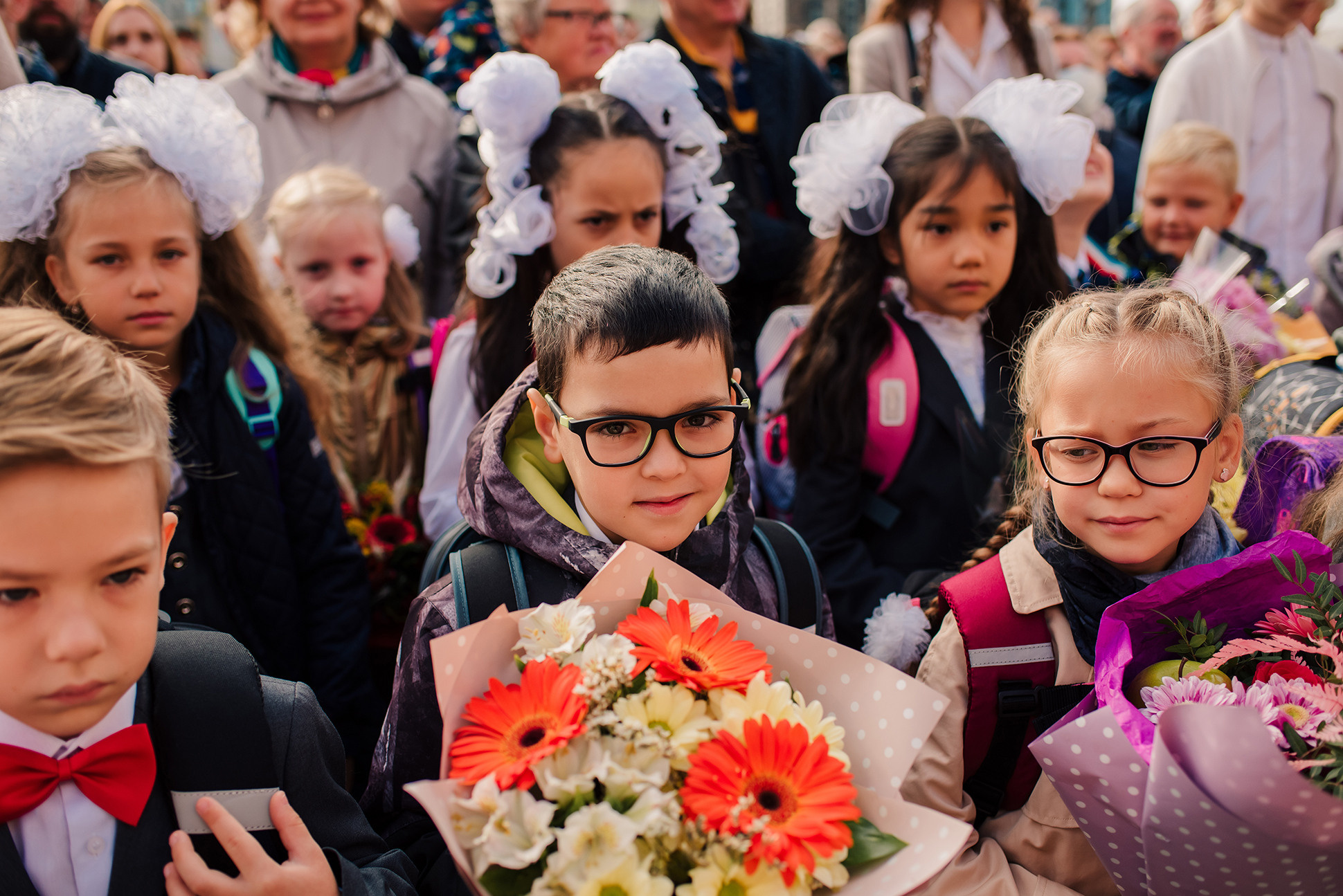 1-е сентября. Семейный и Свадебный фотограф. Санкт-Петербург. Пушкин