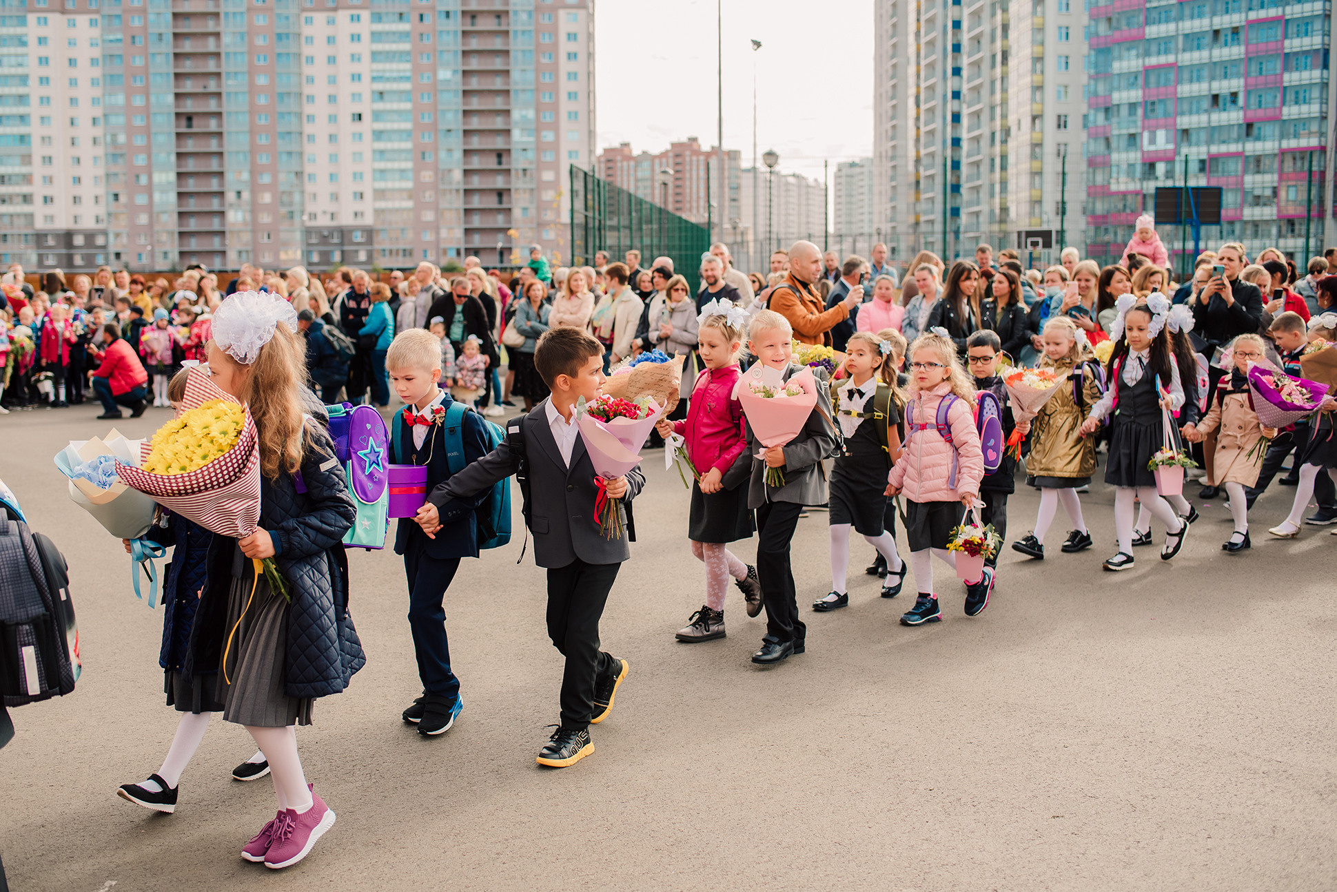1-е сентября. Семейный и Свадебный фотограф. Санкт-Петербург. Пушкин