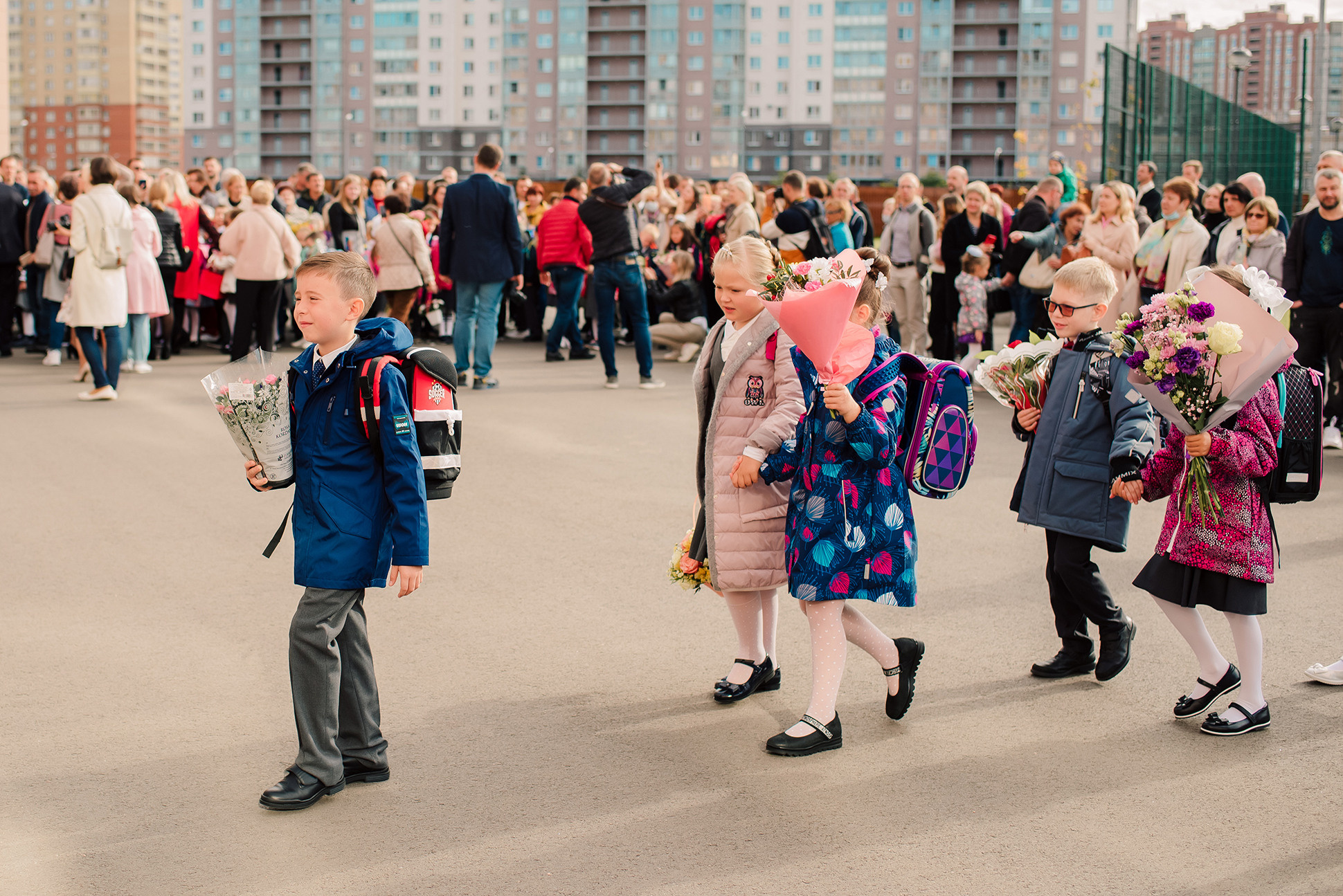 1-е сентября. Семейный и Свадебный фотограф. Санкт-Петербург. Пушкин