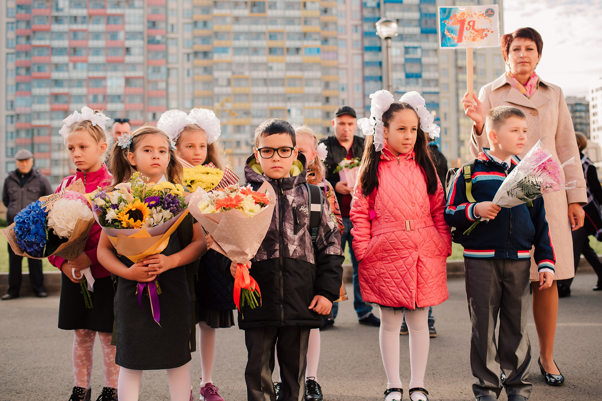 1-е сентября. Семейный и Свадебный фотограф. Санкт-Петербург. Пушкин