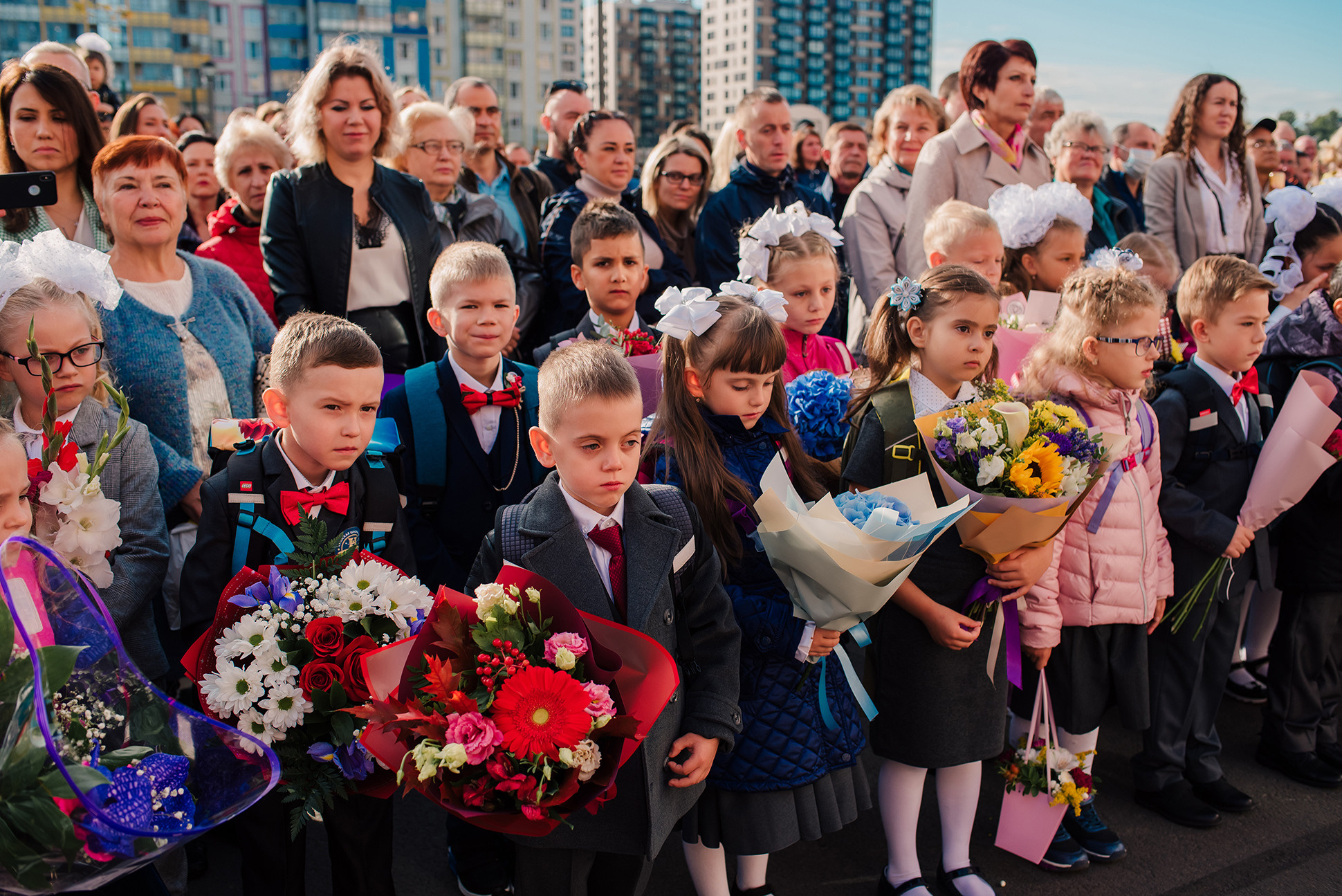 1-е сентября. Семейный и Свадебный фотограф. Санкт-Петербург. Пушкин