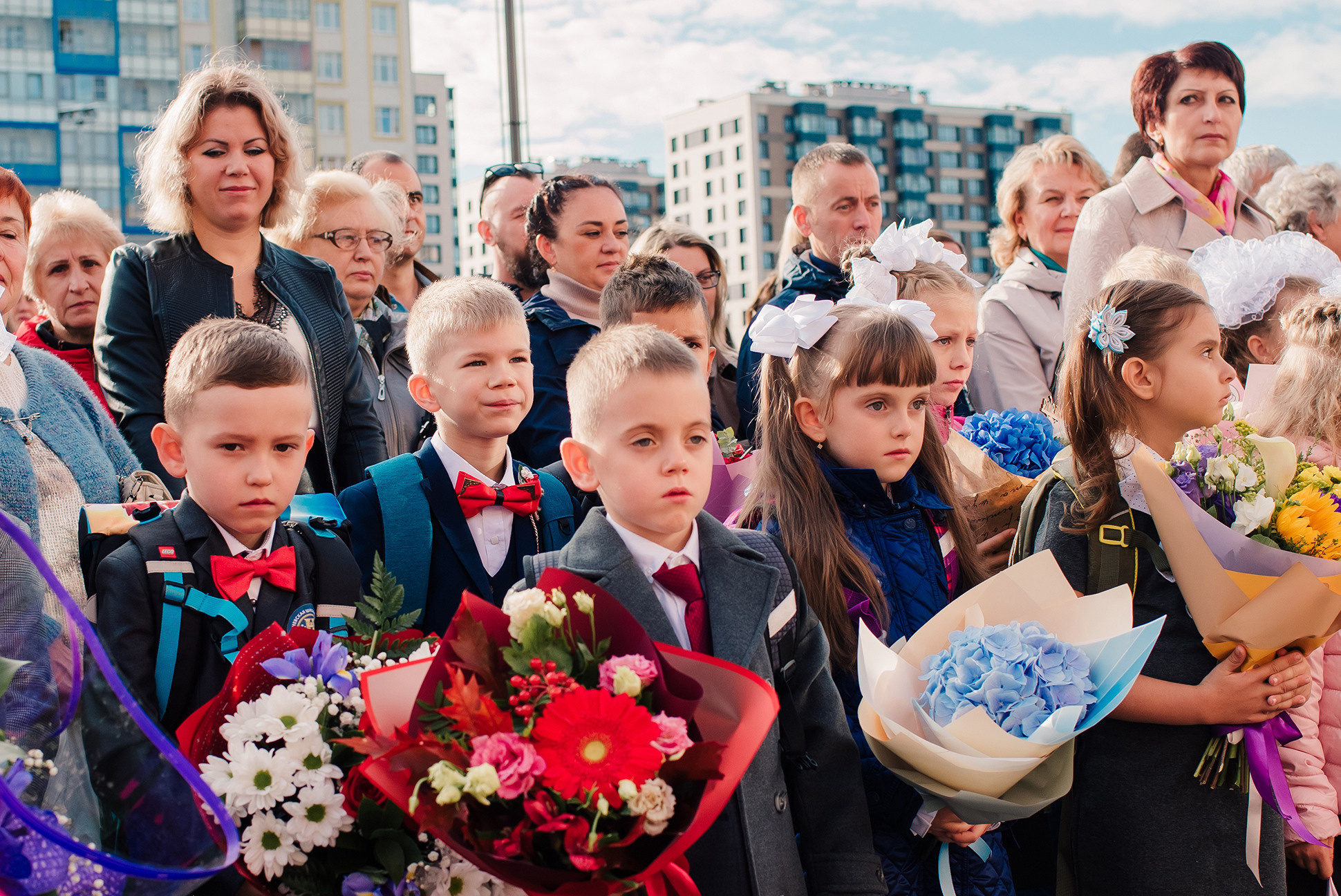 1-е сентября. Семейный и Свадебный фотограф. Санкт-Петербург. Пушкин