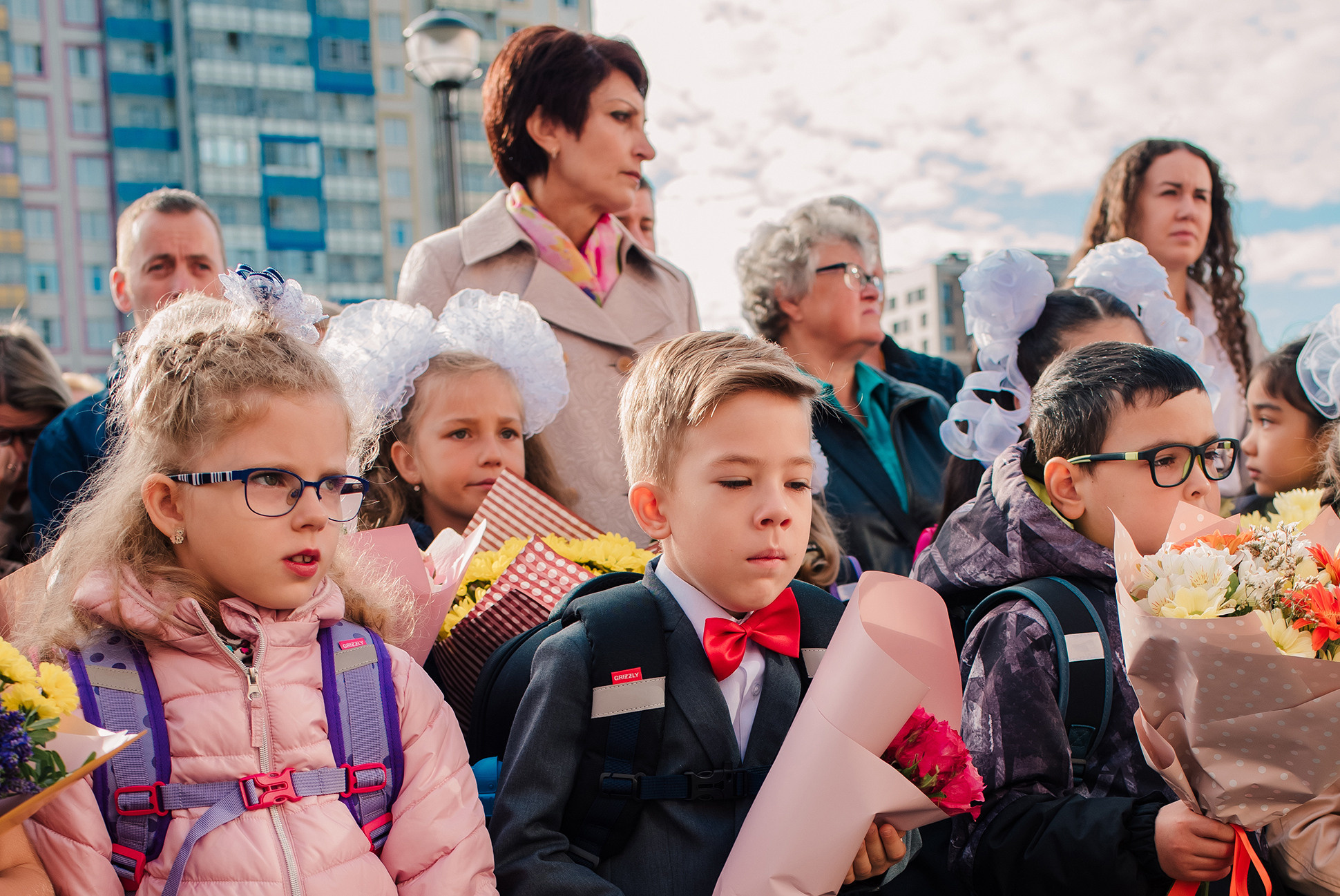 1-е сентября. Семейный и Свадебный фотограф. Санкт-Петербург. Пушкин