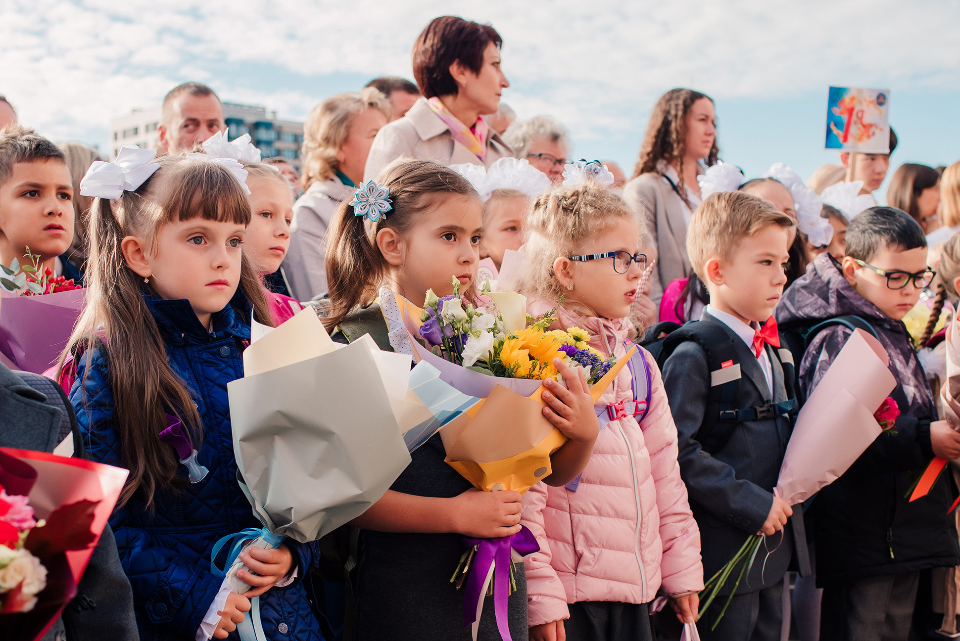 1-е сентября. Семейный и Свадебный фотограф. Санкт-Петербург. Пушкин