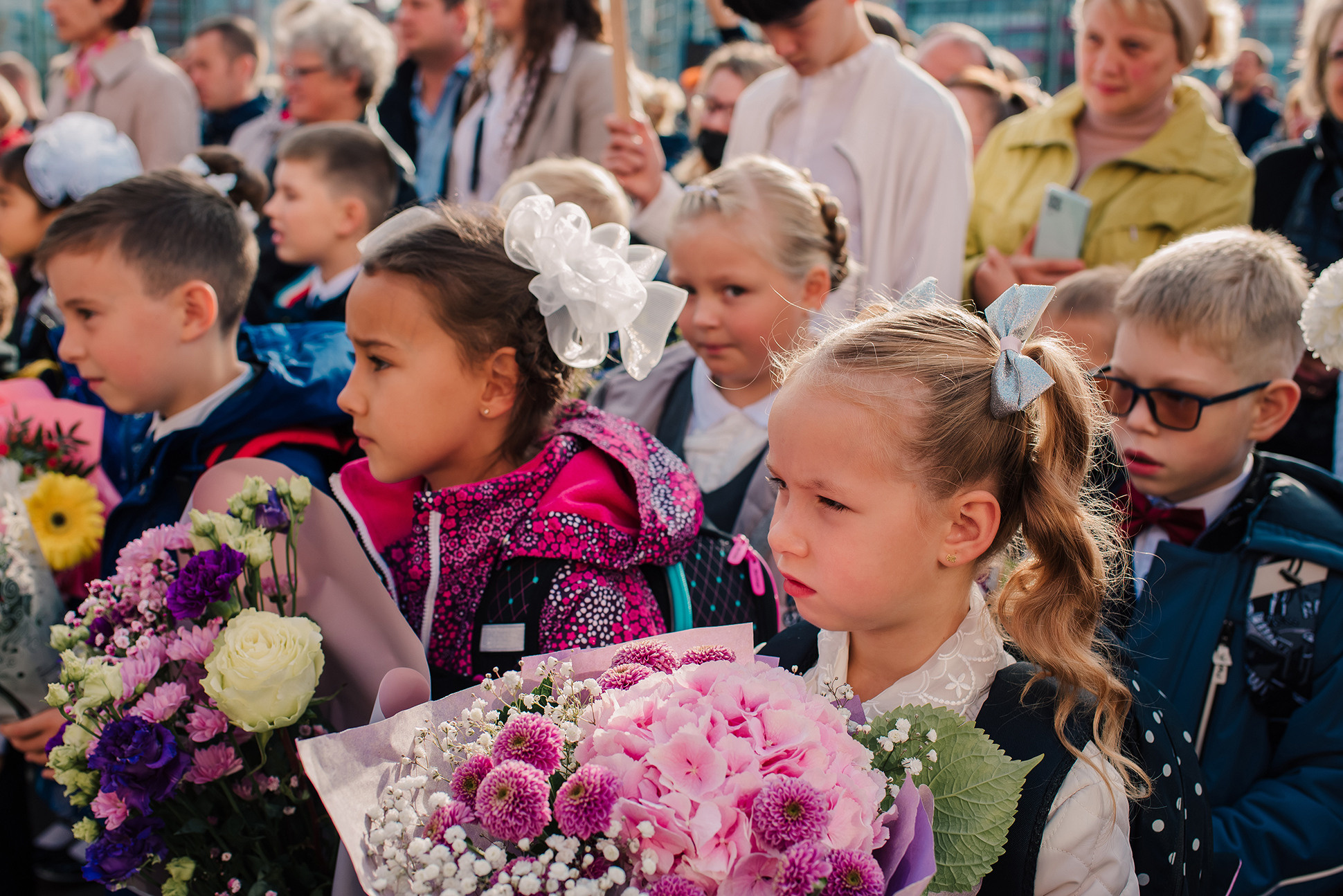 1-е сентября. Семейный и Свадебный фотограф. Санкт-Петербург. Пушкин