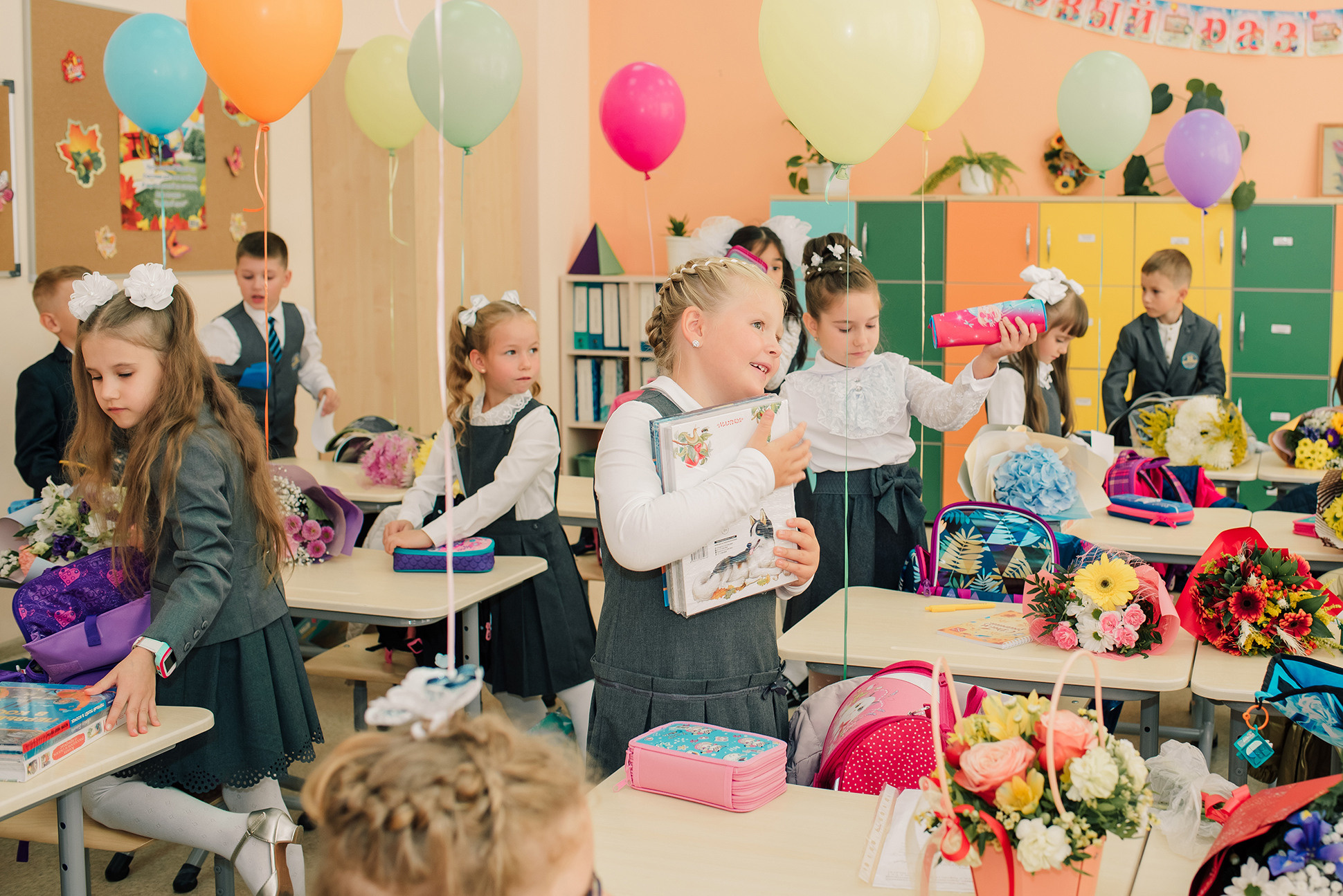 1-е сентября. Семейный и Свадебный фотограф. Санкт-Петербург. Пушкин