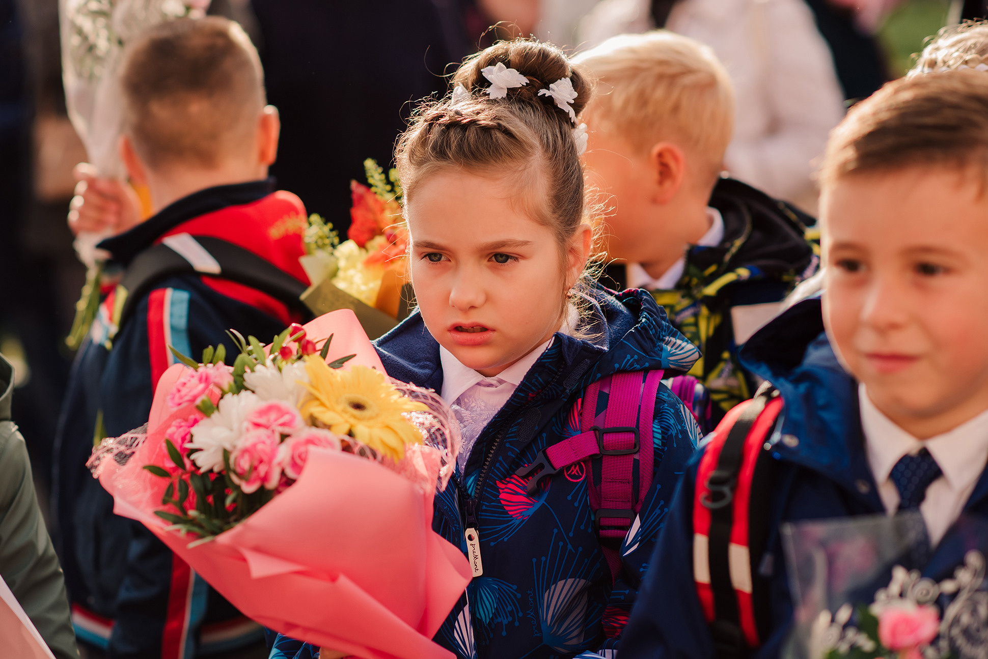 1-е сентября. Семейный и Свадебный фотограф. Санкт-Петербург. Пушкин
