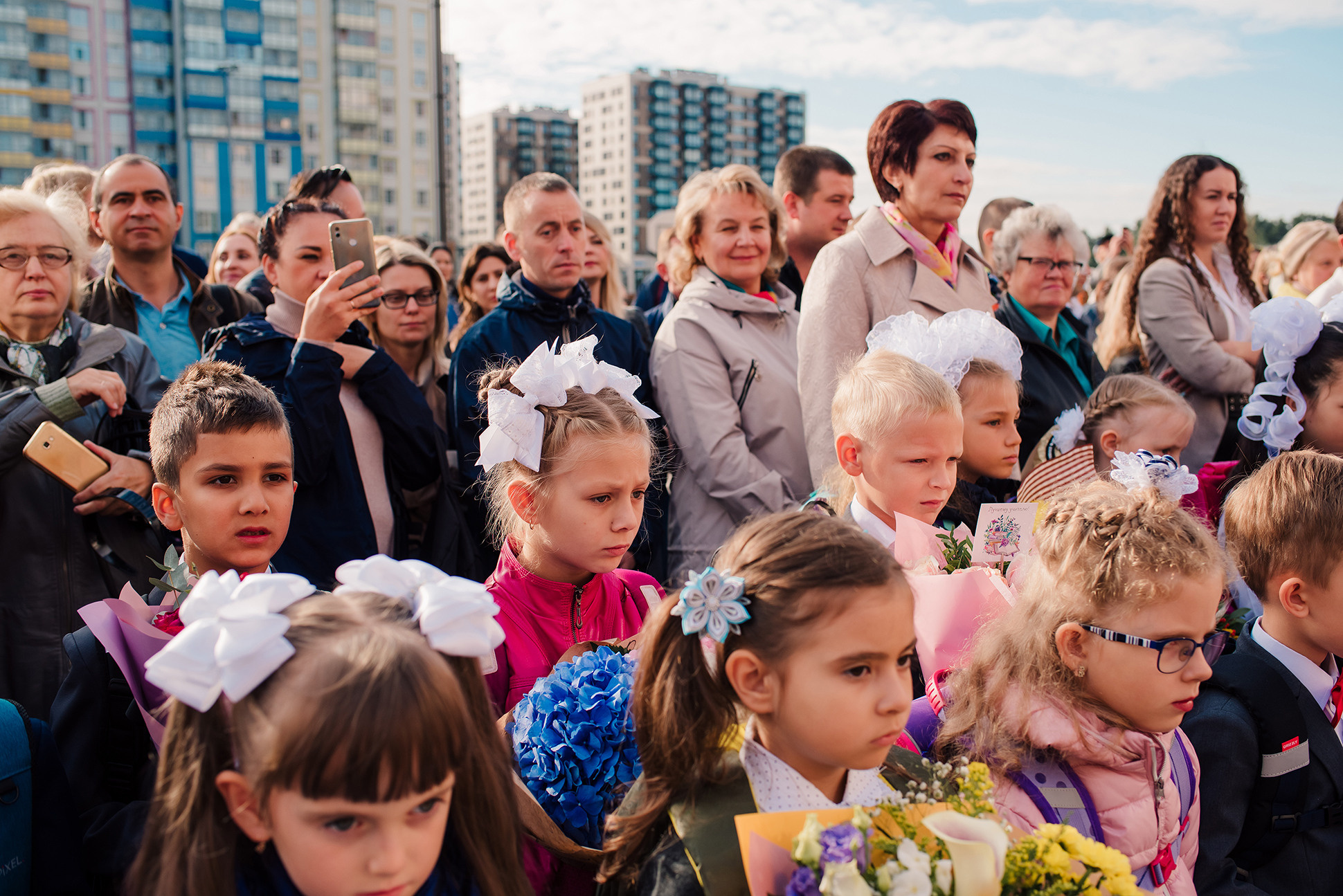 1-е сентября. Семейный и Свадебный фотограф. Санкт-Петербург. Пушкин